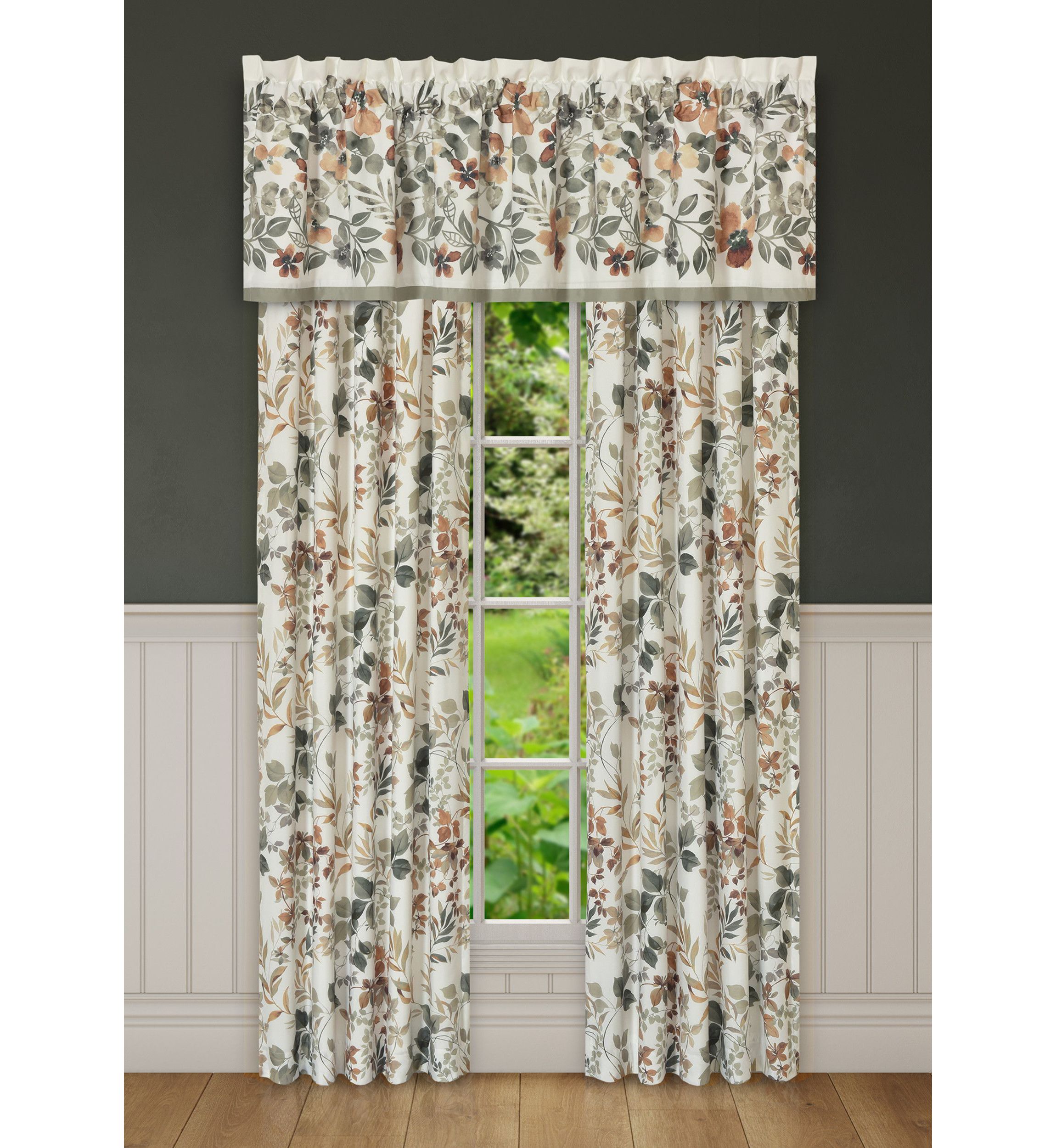 Evergreen Window Straight Valance
