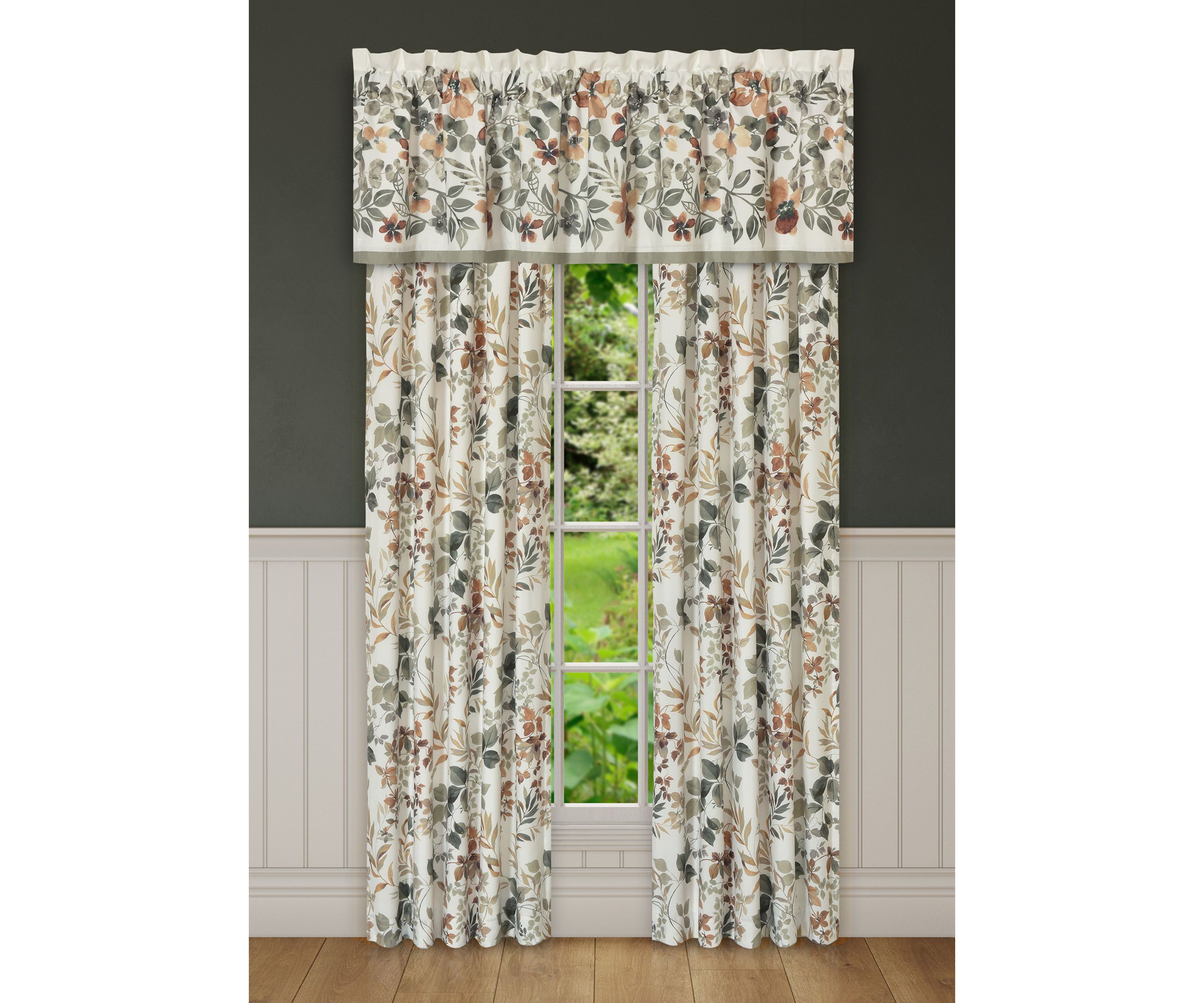 Evergreen Window Straight Valance