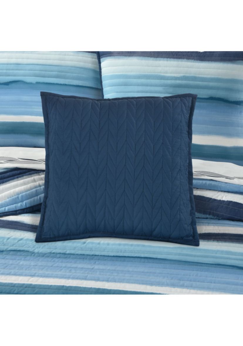 Balboa 16" Square Quilted Decorative Throw Pillow