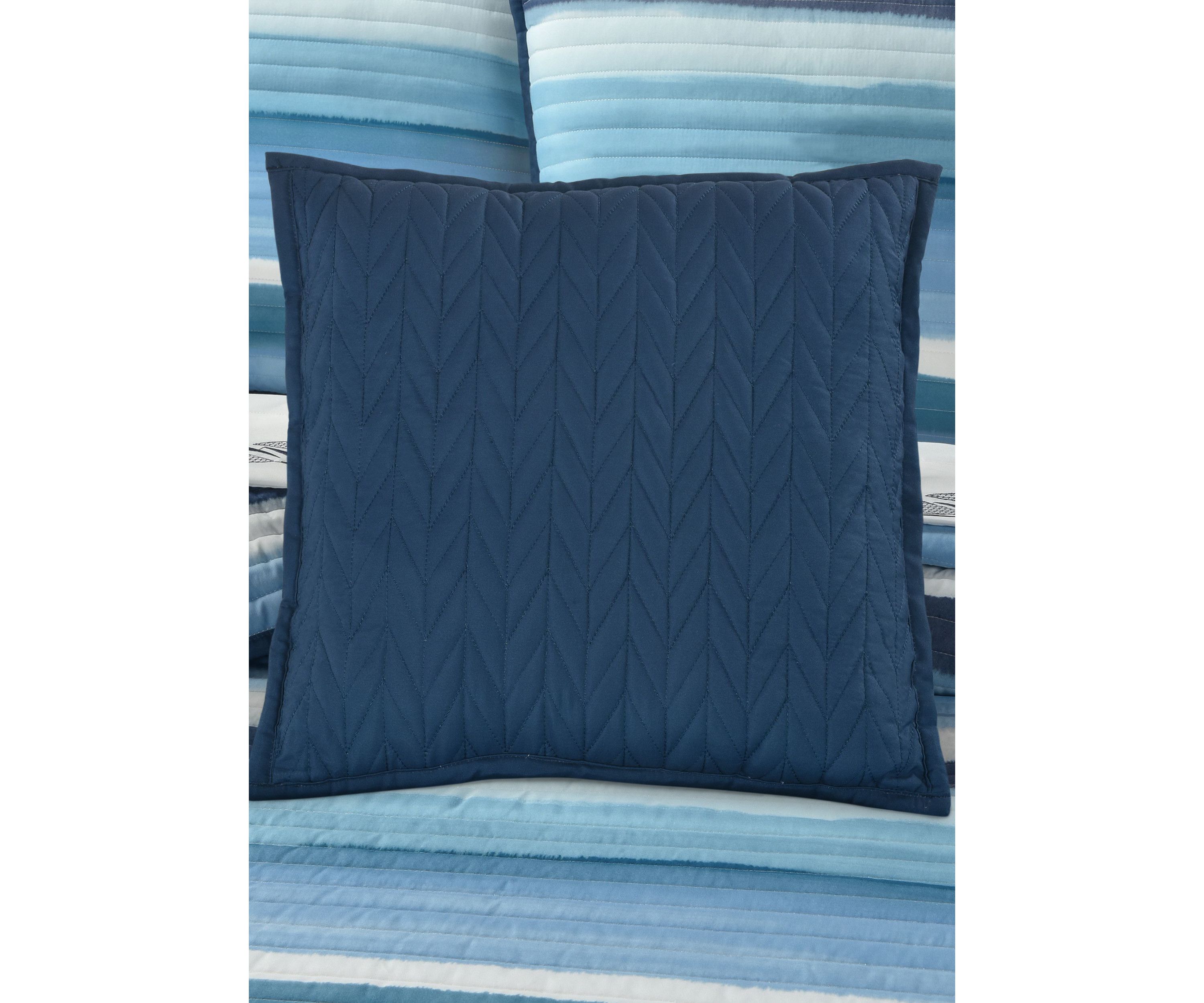 Balboa 16" Square Quilted Decorative Throw Pillow