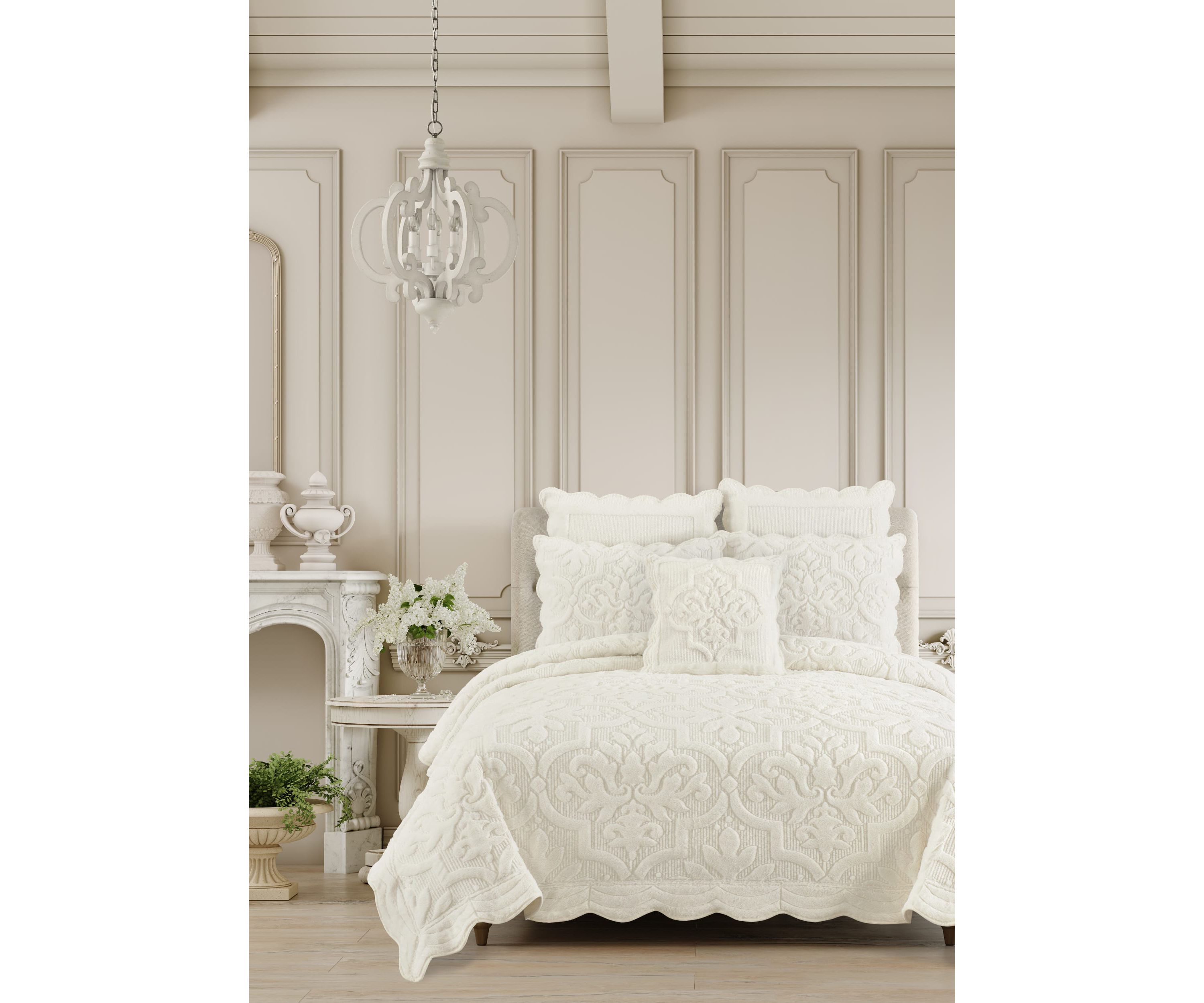 Teigen 18" Square Quilted Decorative Throw Pillow