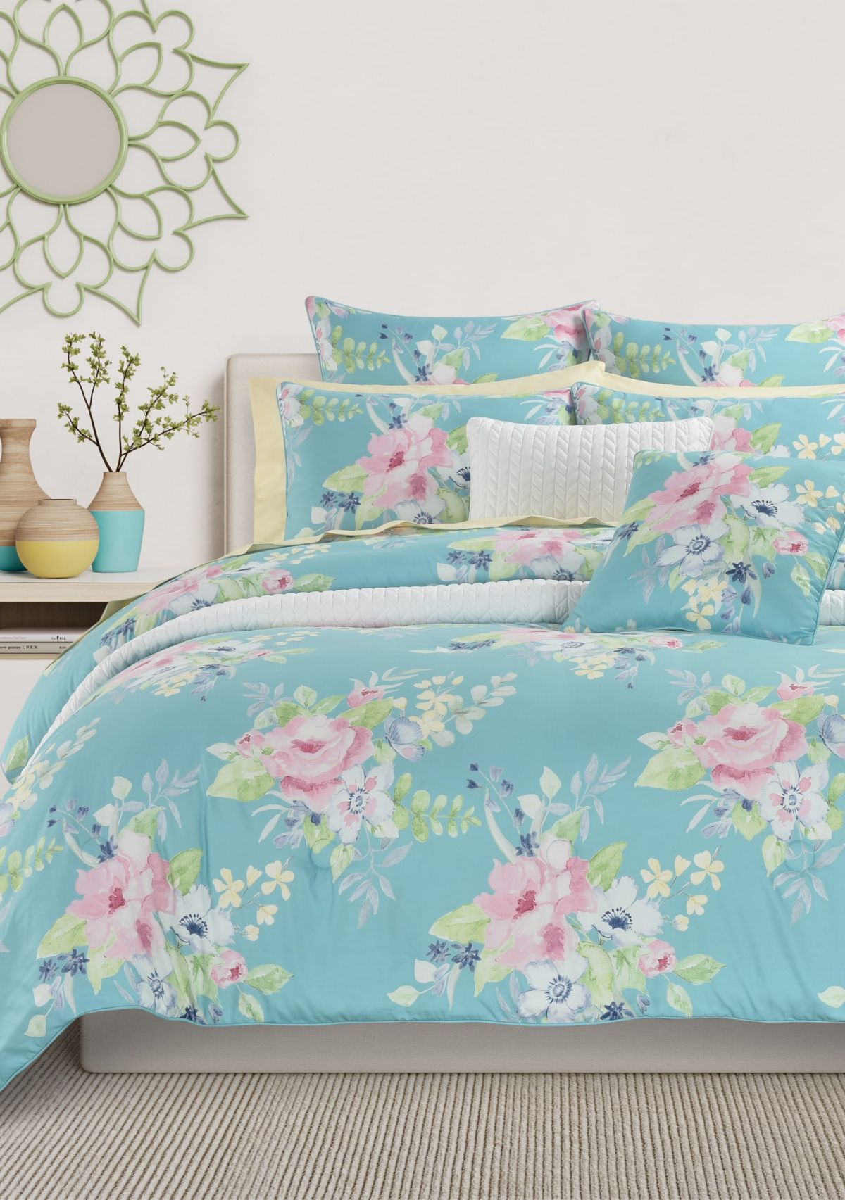 Esme 18" Square Decorative Throw Pillow