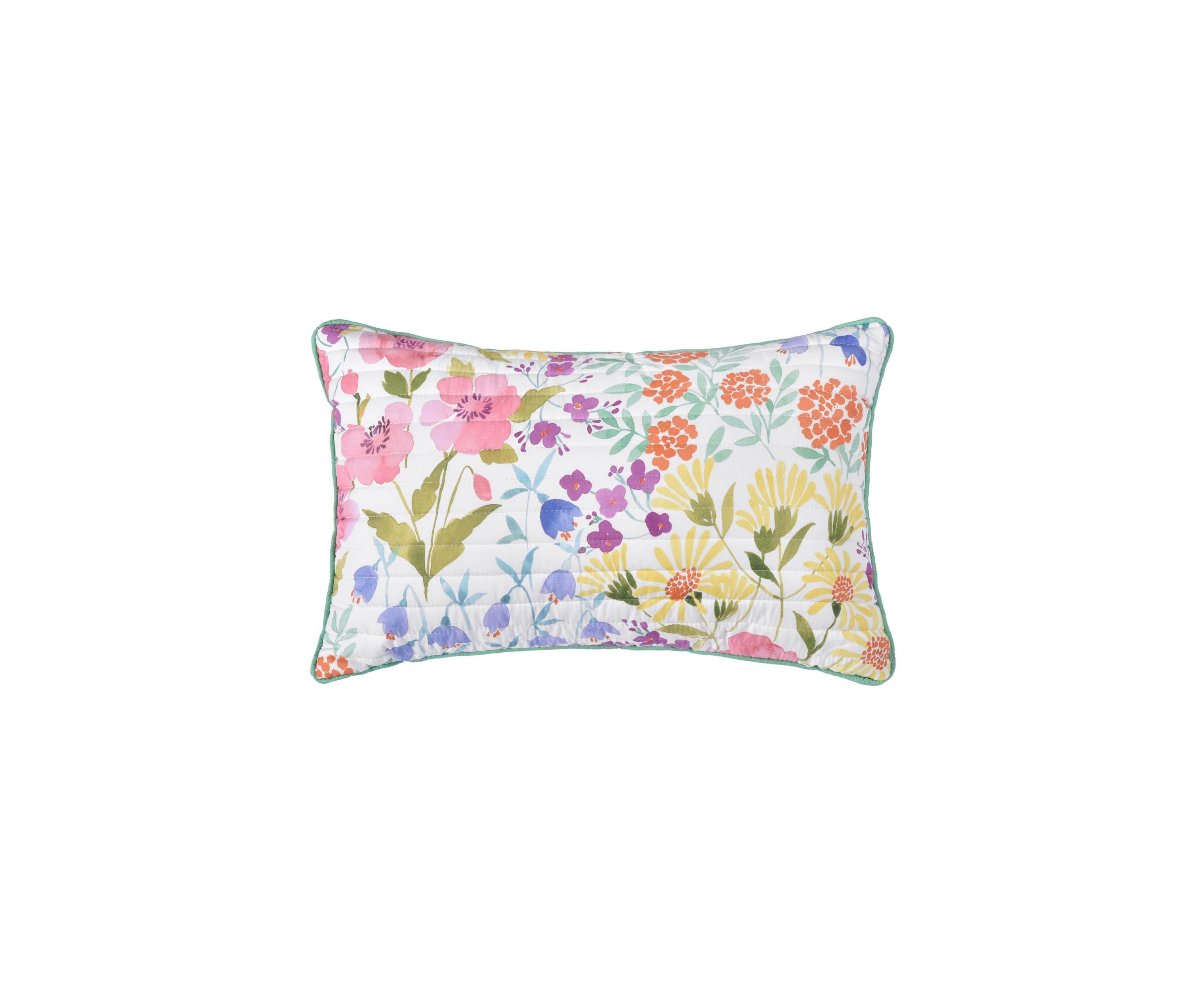 Jules Quilted Boudoir Decorative Throw Pillow