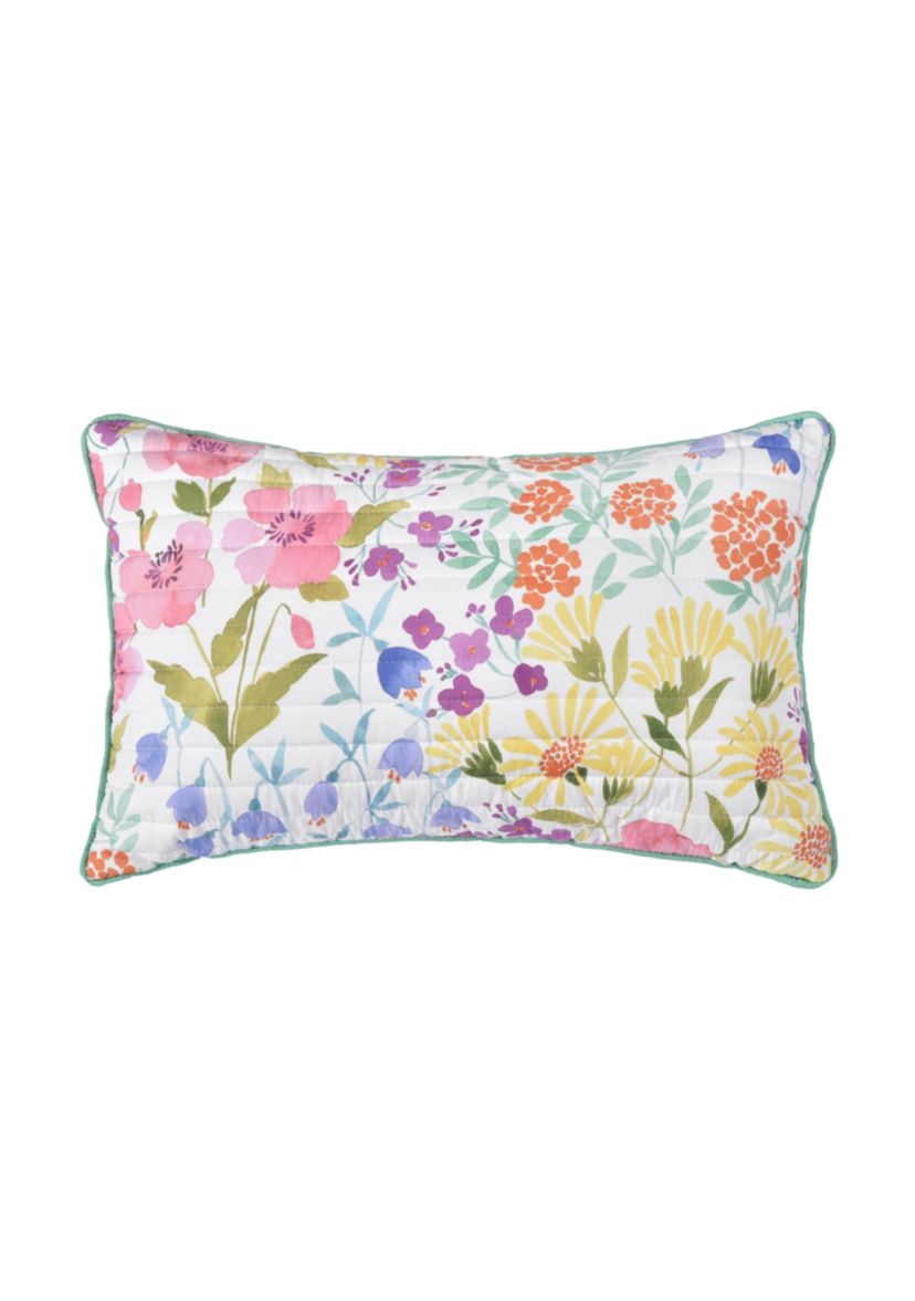 Jules Quilted Boudoir Decorative Throw Pillow
