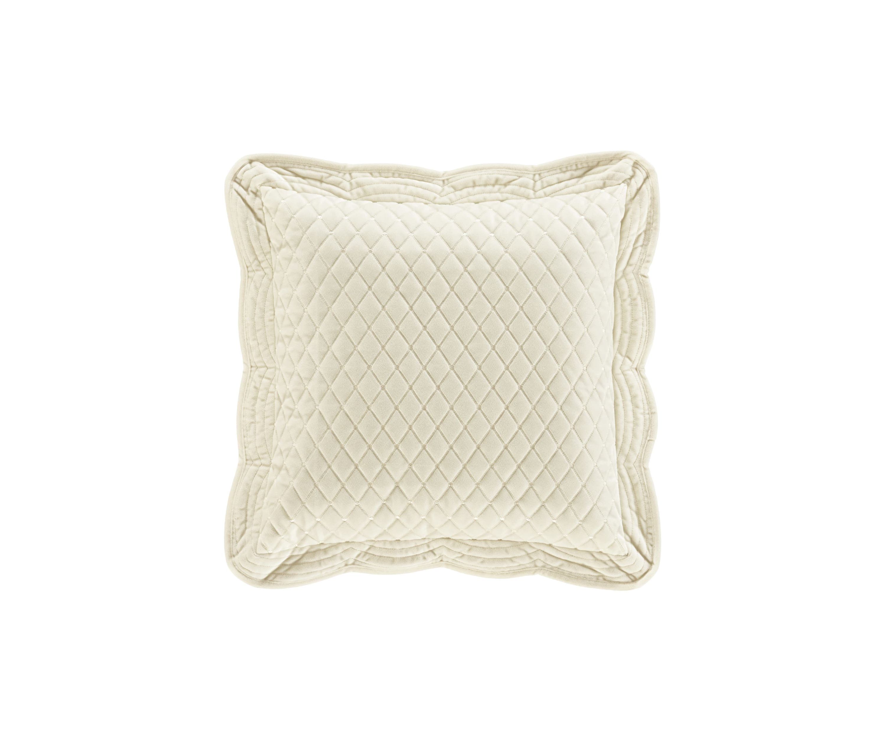 Marissa 18" Square Quilted Decorative Throw Pillow