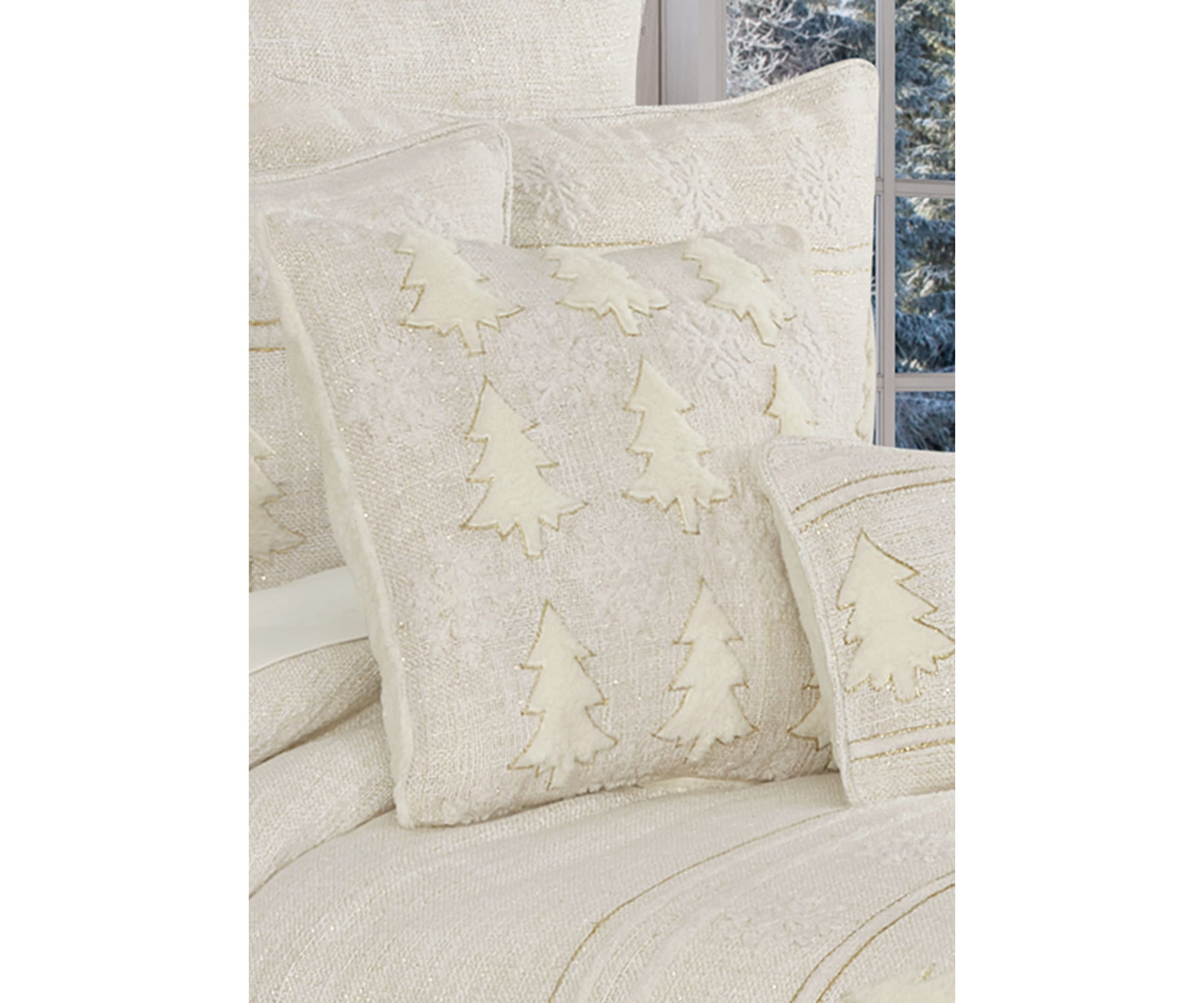 All That Glitters 20" Square Decorative Throw Pillow