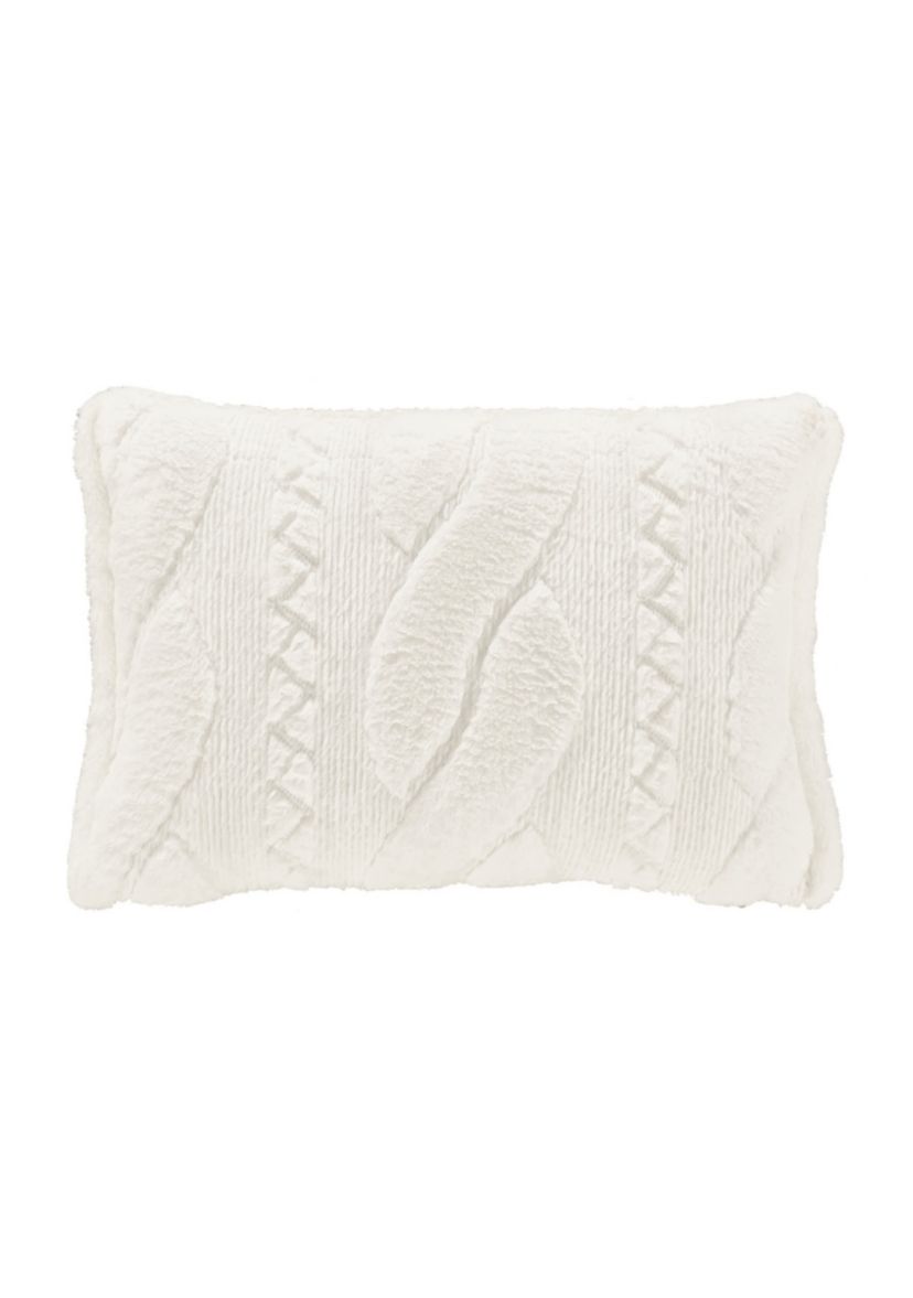 Cava Quilted Boudoir Decorative Throw Pillow