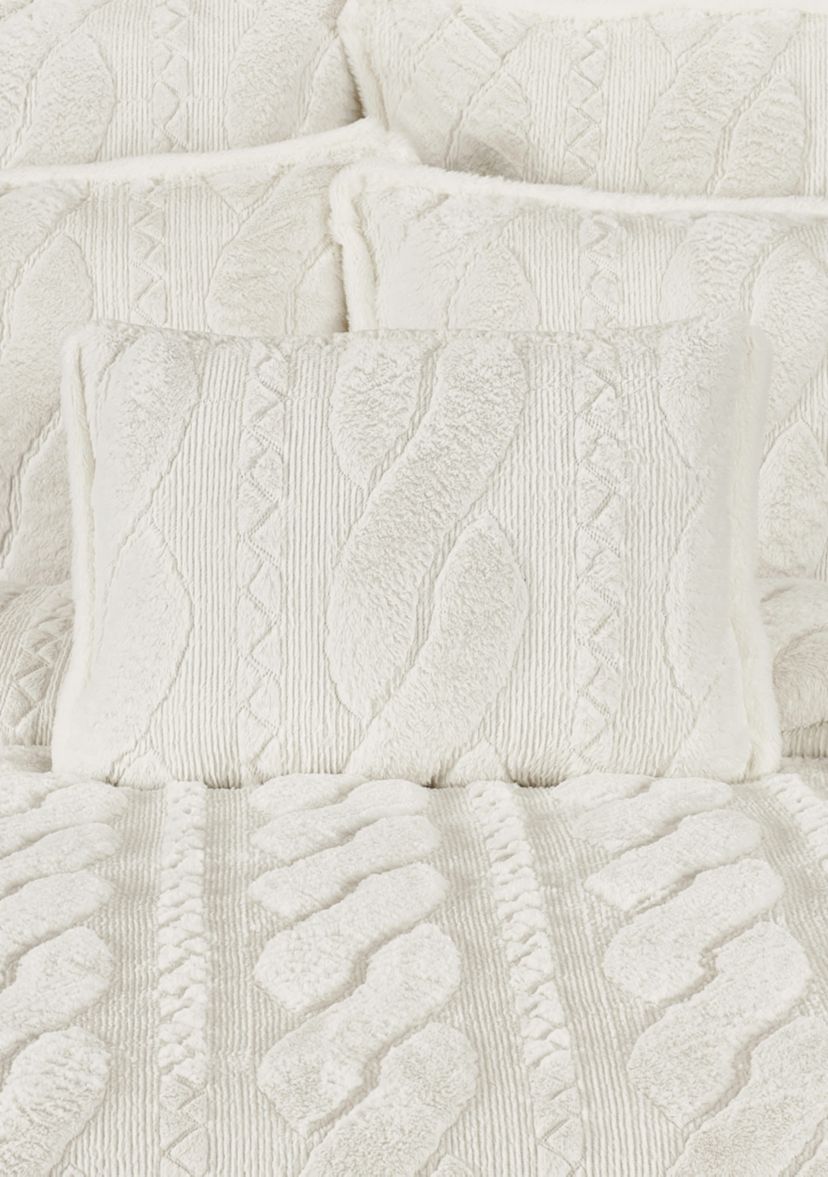 Cava Quilted Boudoir Decorative Throw Pillow