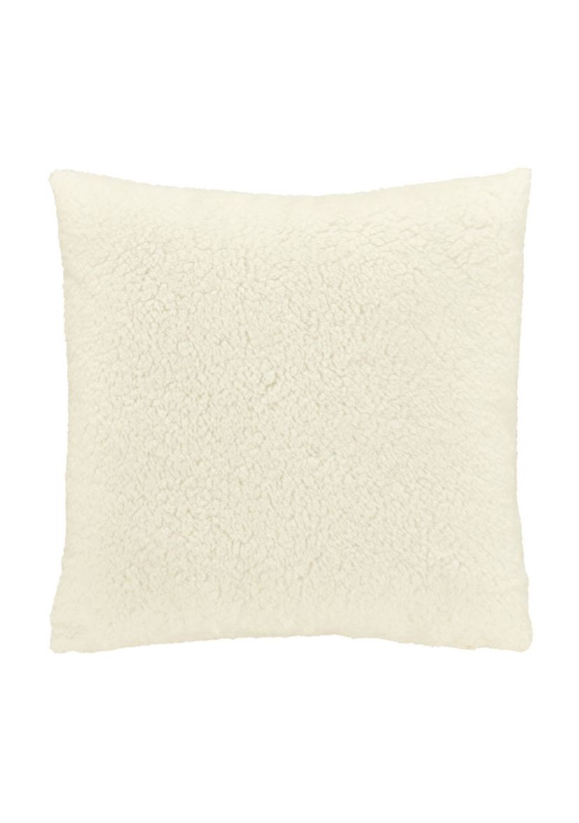 Christopher Plaid 20" Square Embellished Decorative Throw Pillow