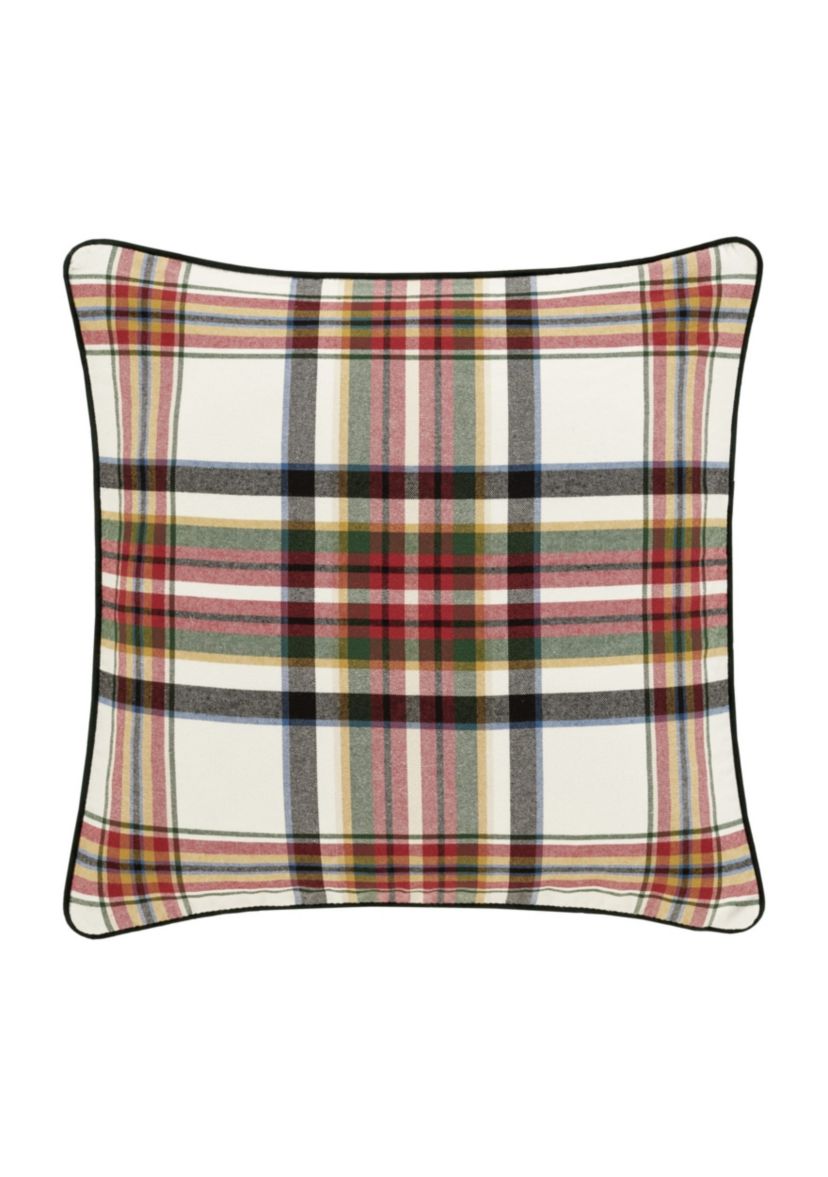 Christopher Plaid Euro Sham