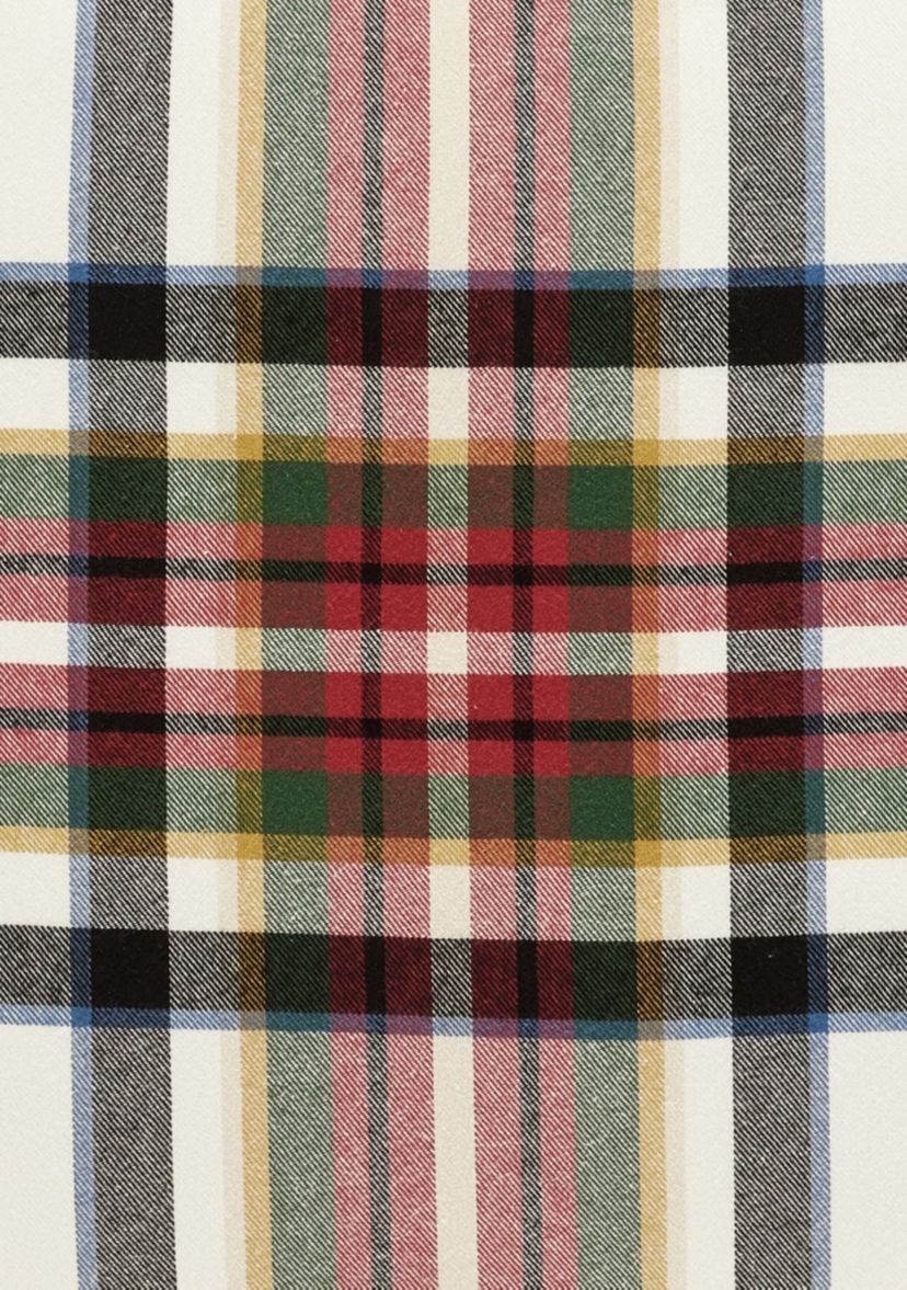 Christopher Plaid Euro Sham
