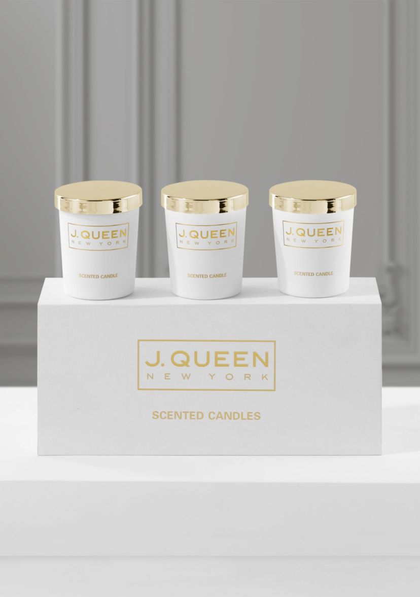 Violet Sandalwood Boxed 2.5 Oz Votive Candle Trio