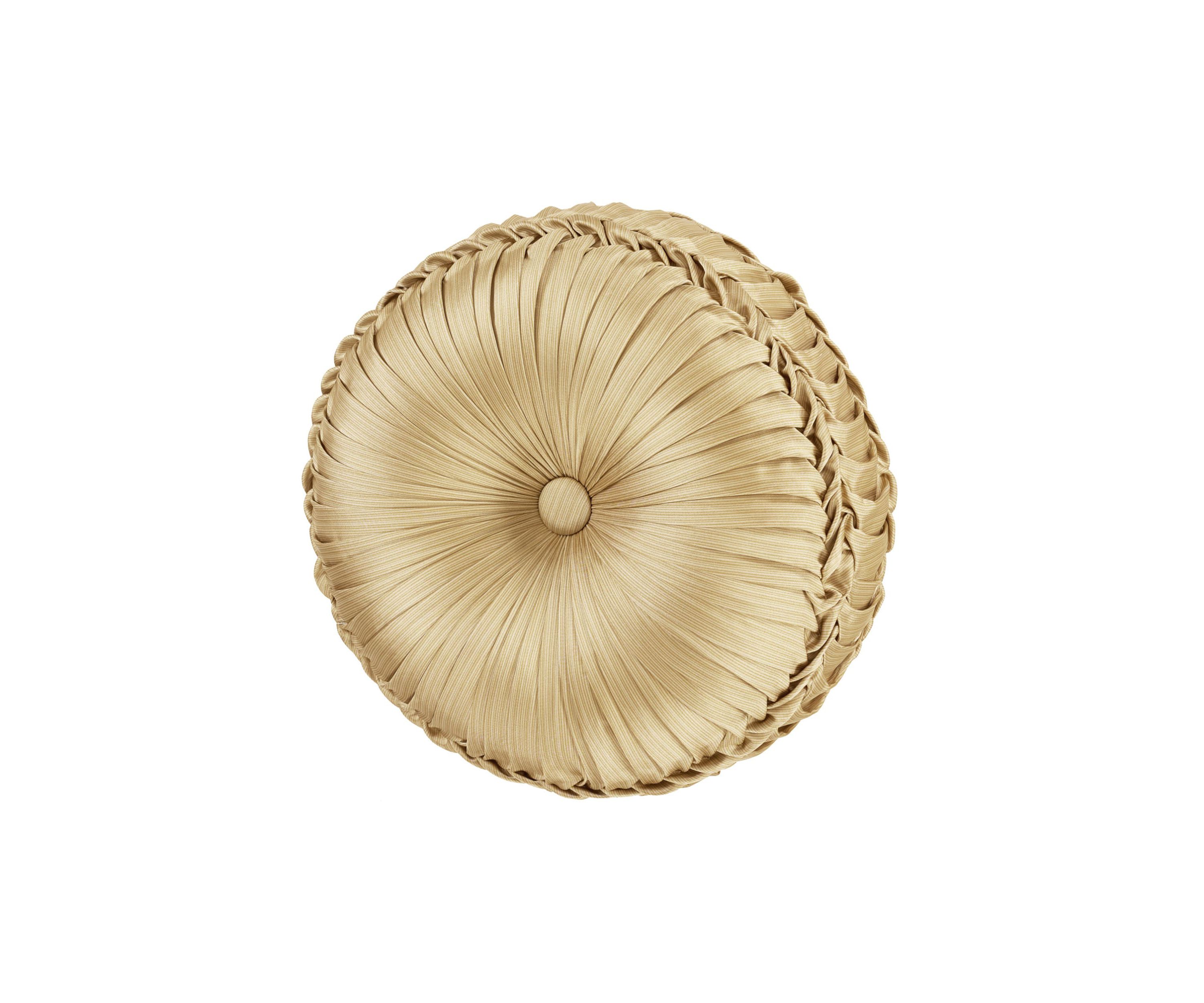Aurelia Tufted Round Decorative Throw Pillow