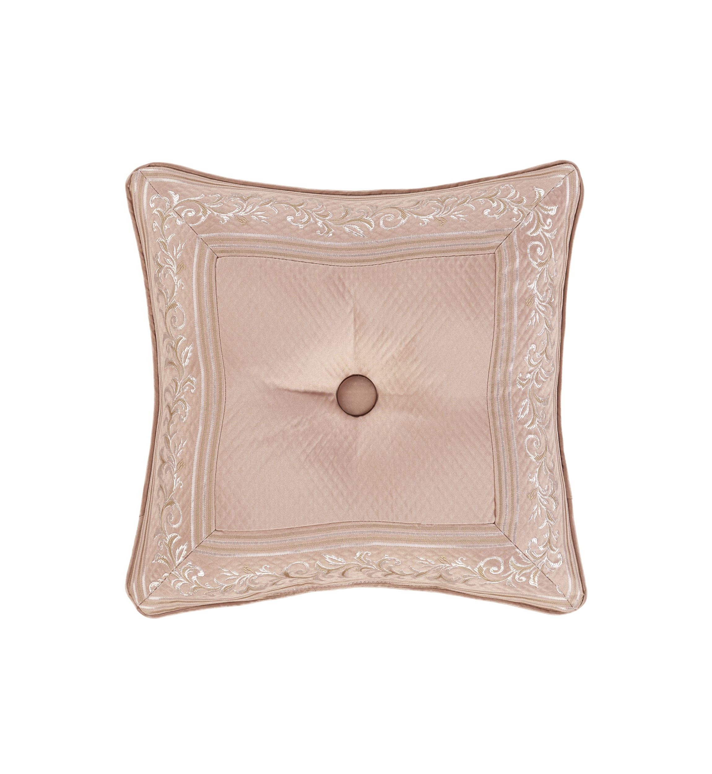 Rosewater 18" Square Decorative Throw Pillow