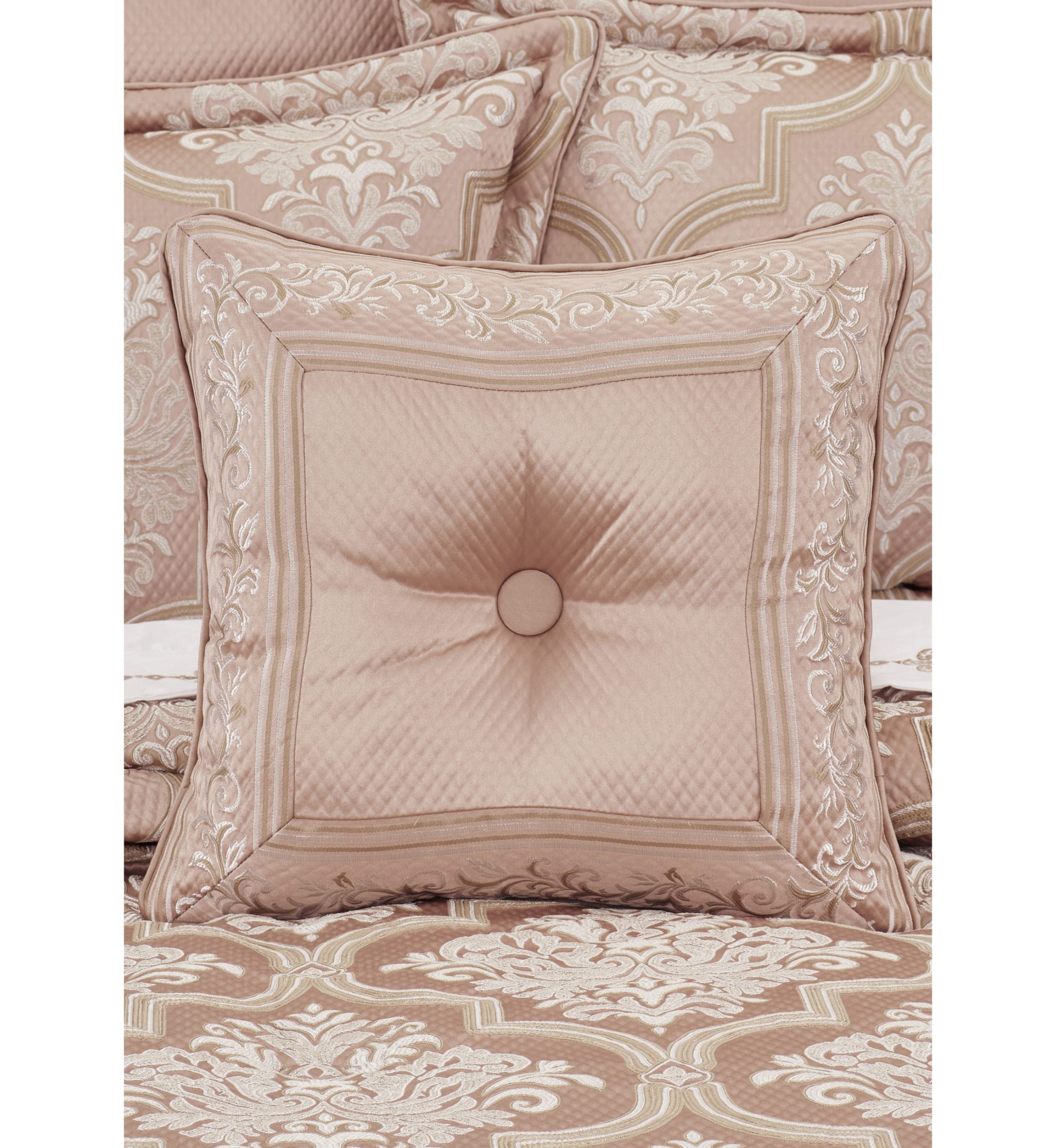 Rosewater 18" Square Decorative Throw Pillow