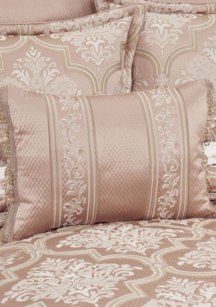Rosewater Boudoir Decorative Throw Pillow