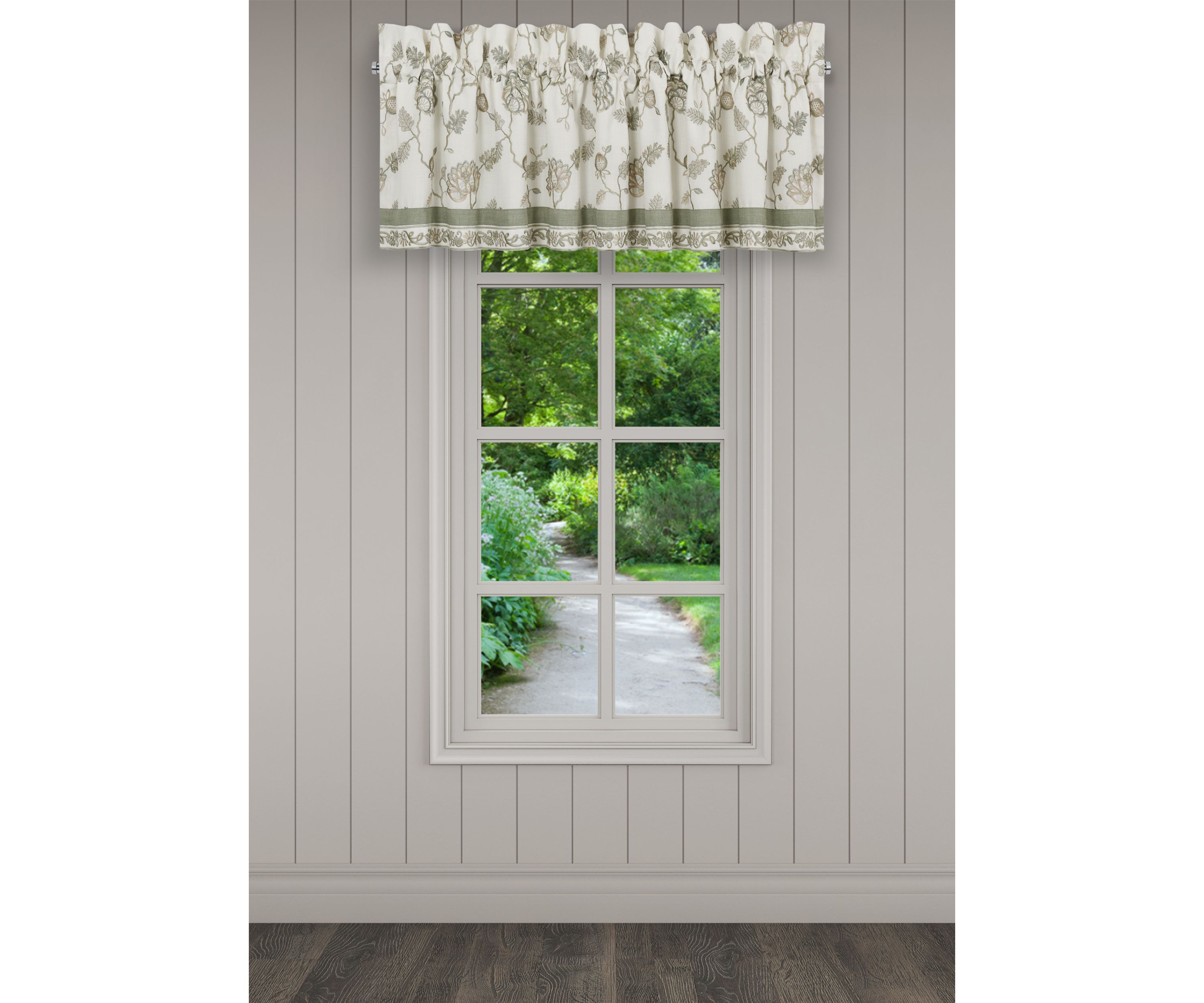 SP25 FAIRVIEW VAL:Valance  Straight 71-80:SAGE