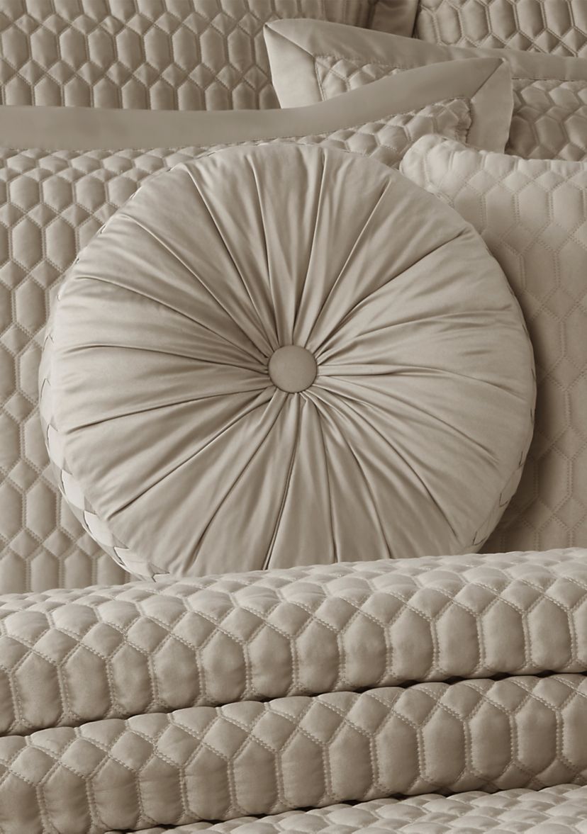 Brilliance Tufted Round Decorative Throw Pillow