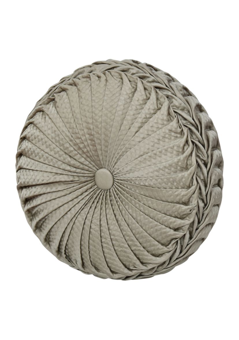 Piazza Tufted Round Decorative Throw Pillow