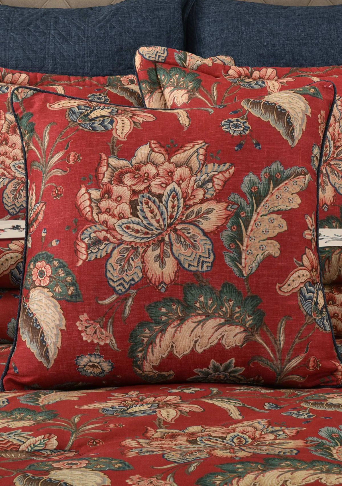 Enchanted Garden 20" Square Decorative Throw Pillow