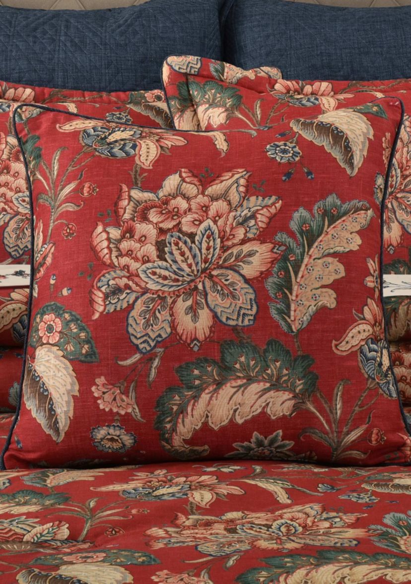 Enchanted Garden 20" Square Decorative Throw Pillow