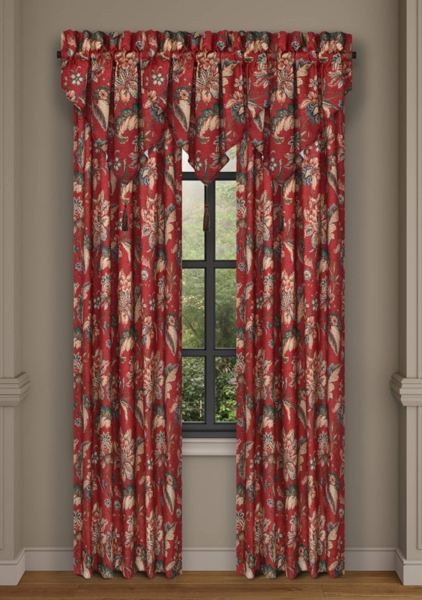 Enchanted Garden Window Ascot Valance