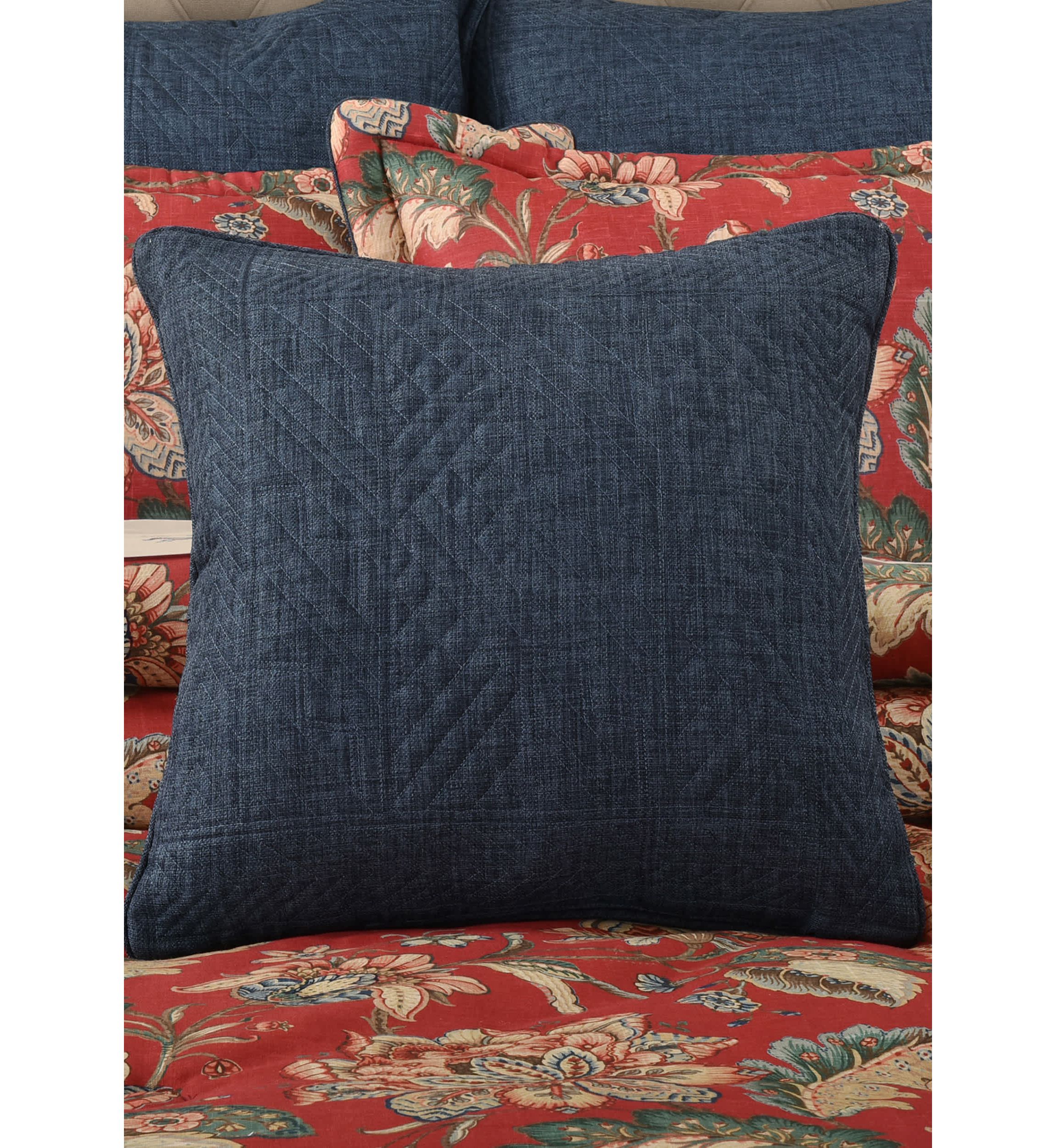 Enchanted Garden 18" Square Decorative Throw Pillow
