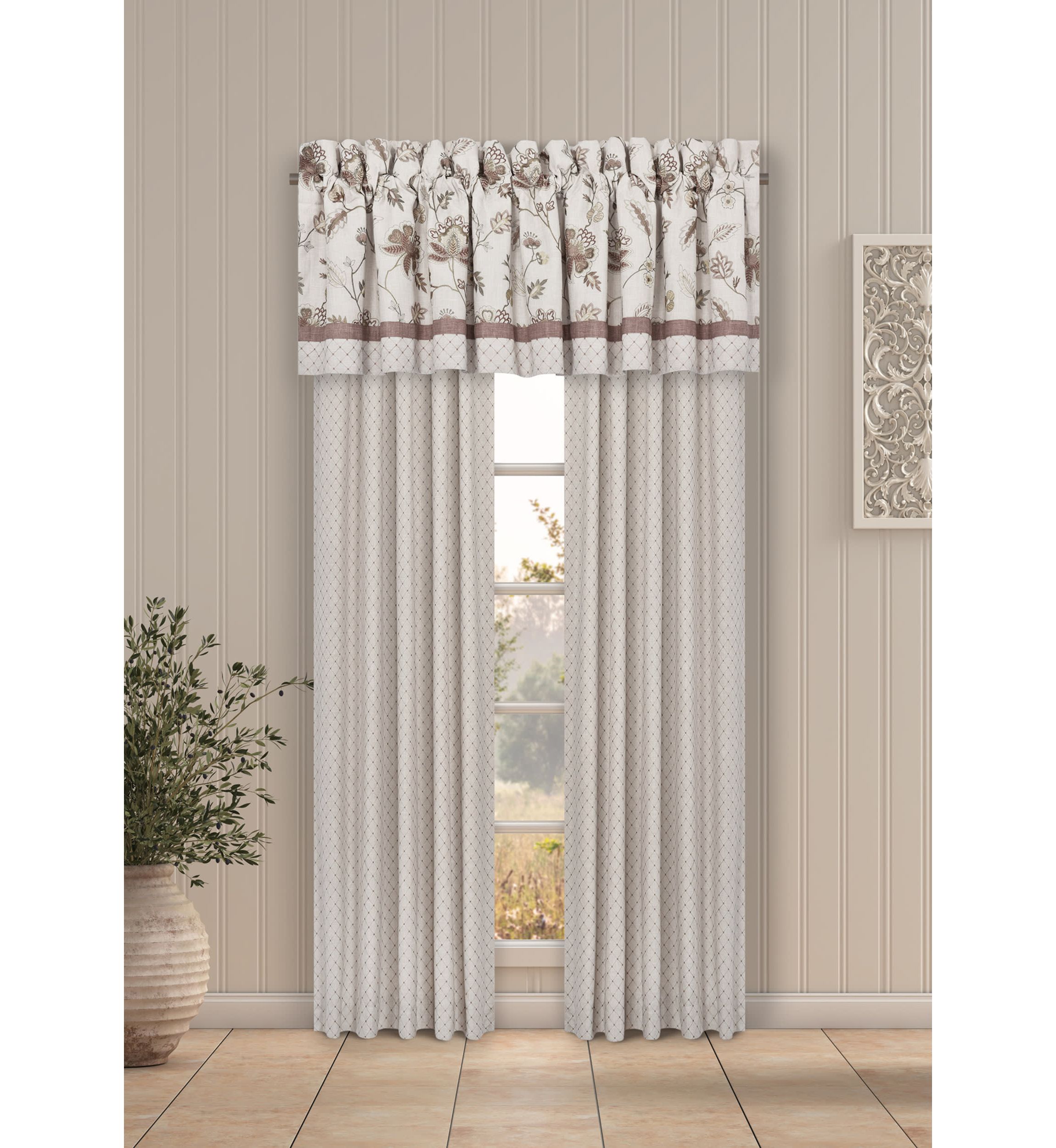 Santa Rosa Window Straight Valance