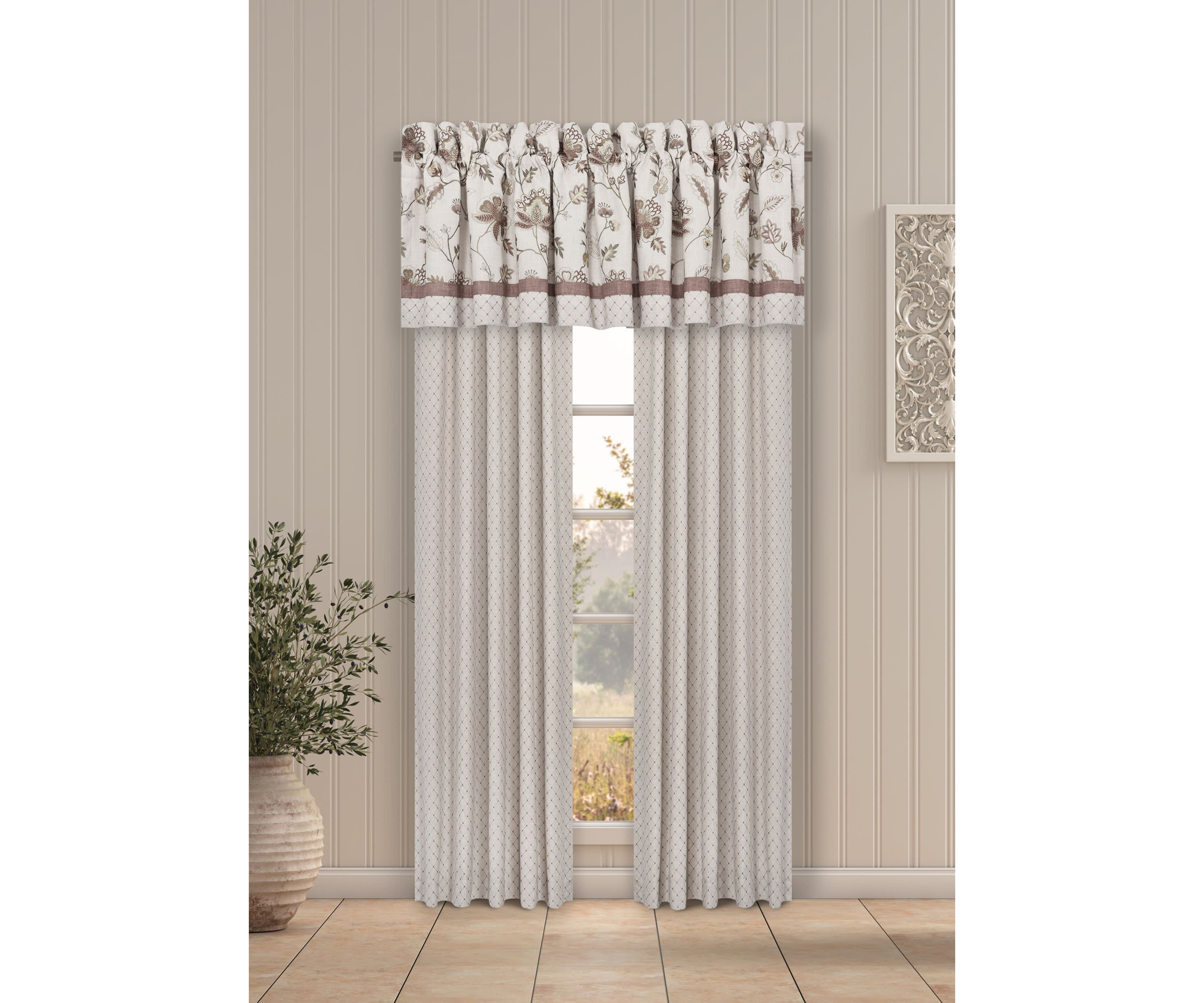 Santa Rosa Window Straight Valance