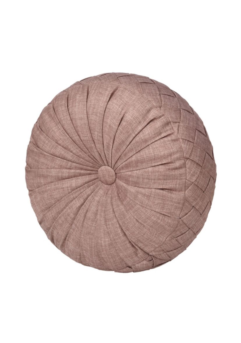 Santa Rosa Tufted Round Decorative Throw Pillow