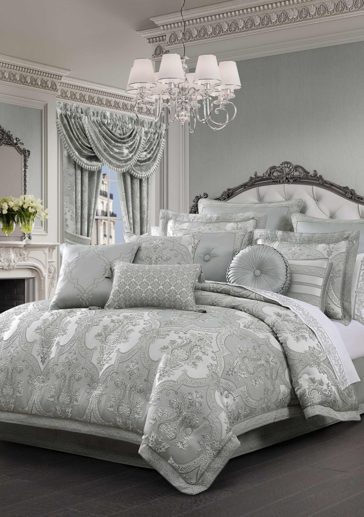 Sondra 20" Square Embellished Decorative Throw Pillow