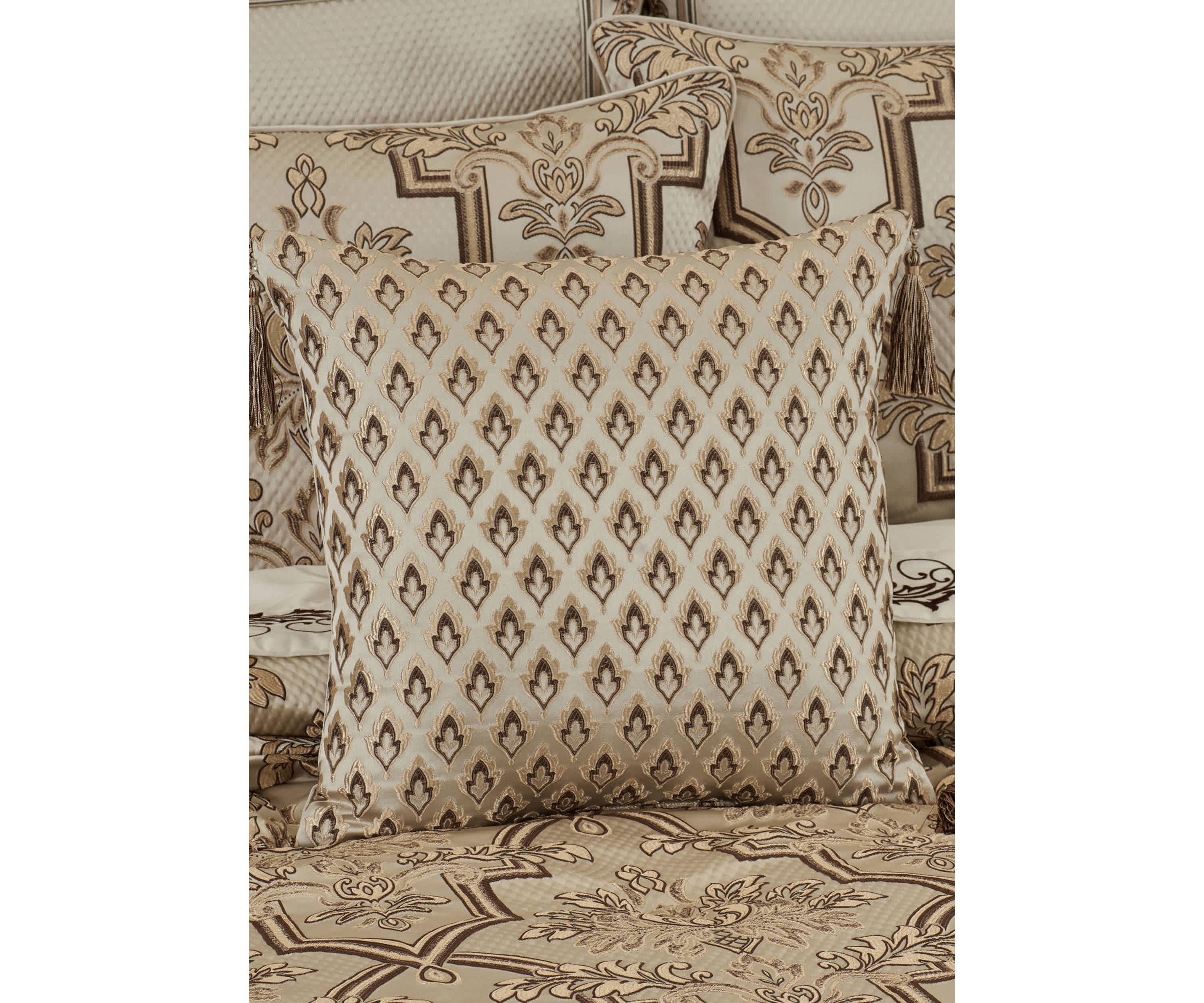Gold Coast 18" Square Decorative Throw Pillow