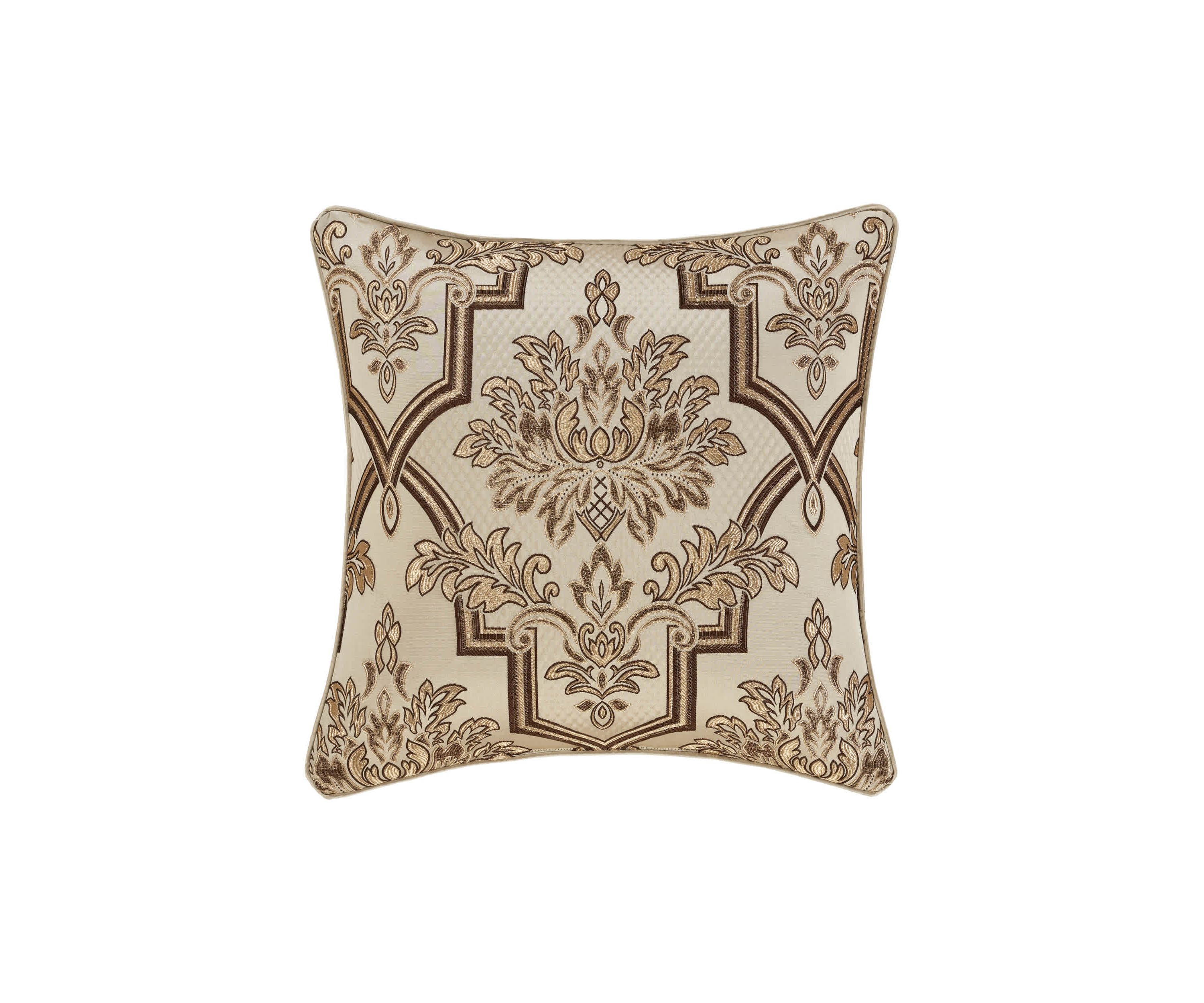 Gold Coast 20" Square Decorative Throw Pillow