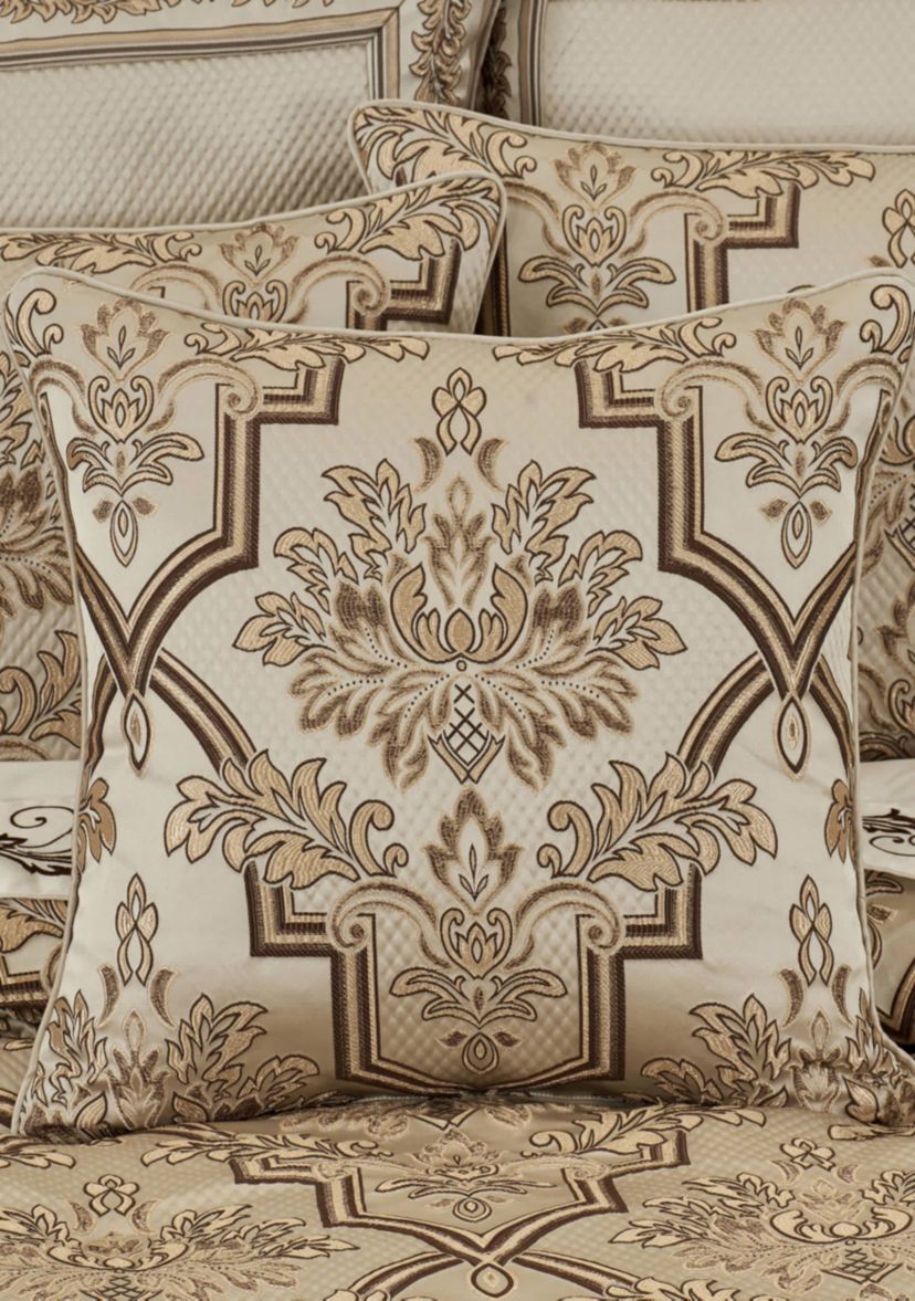 Gold Coast 20" Square Decorative Throw Pillow