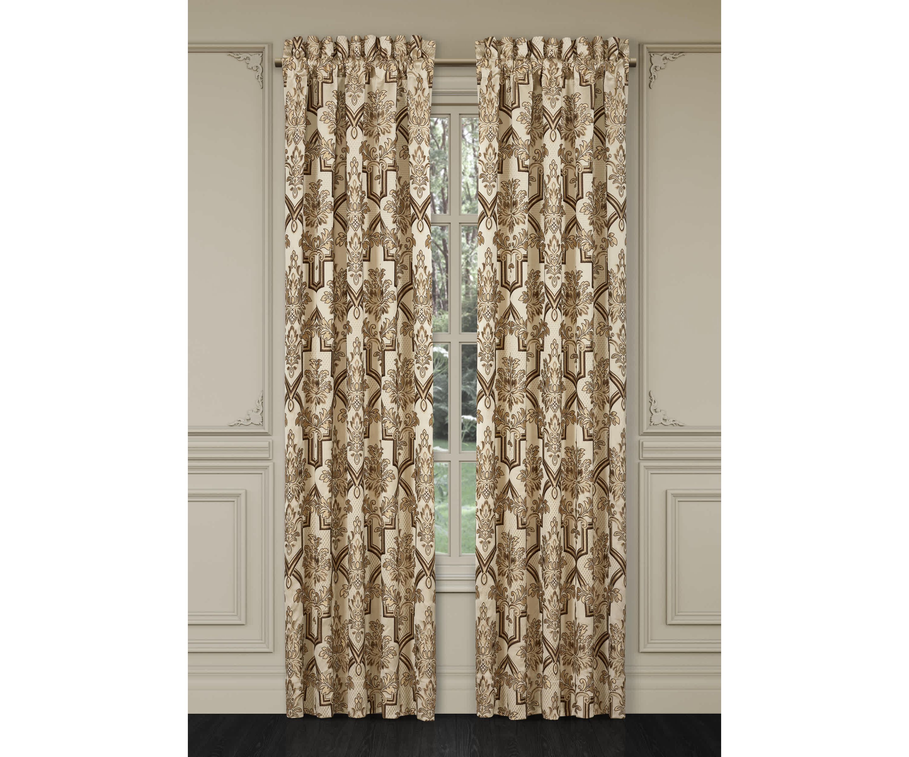 Gold Coast Drapery Panel Pair