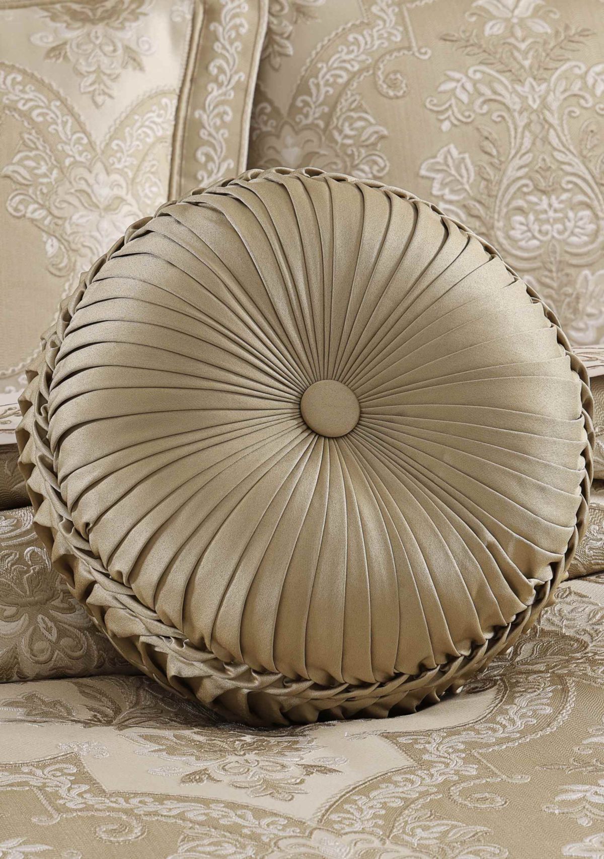 Sondra Tufted Round Decorative Throw Pillow