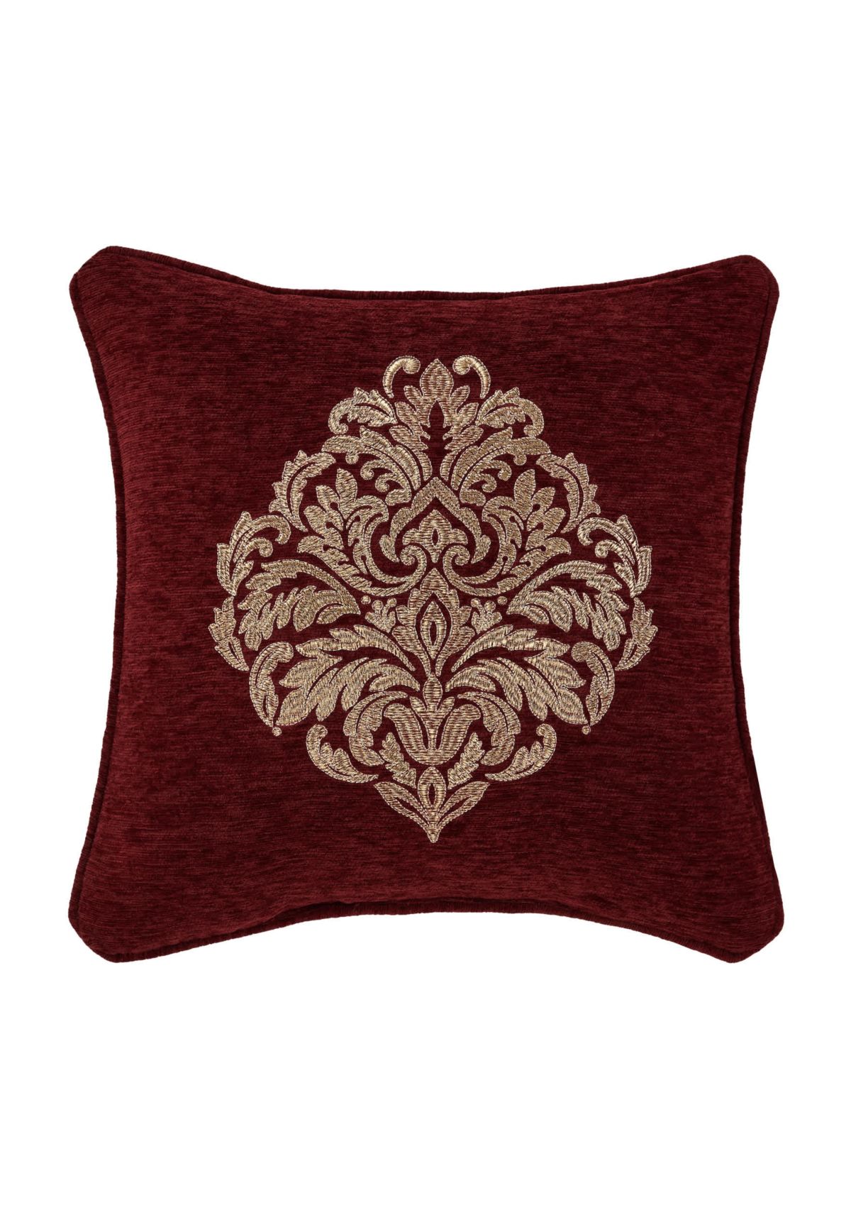 Laurenza 18" Square Embellished Decorative Throw Pillow