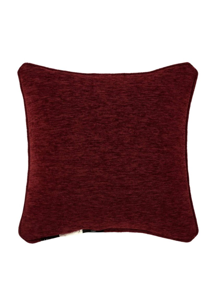 Laurenza 18" Square Embellished Decorative Throw Pillow