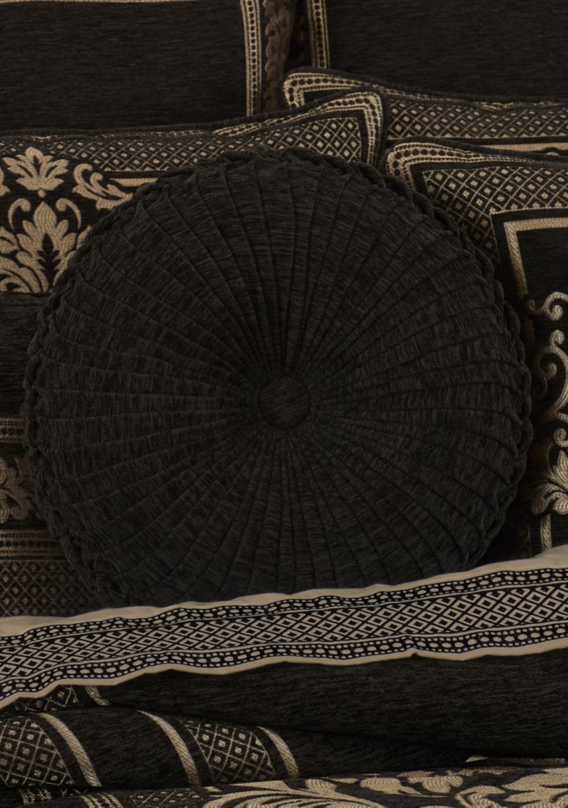Laurenza Tufted Round Decorative Throw Pillow