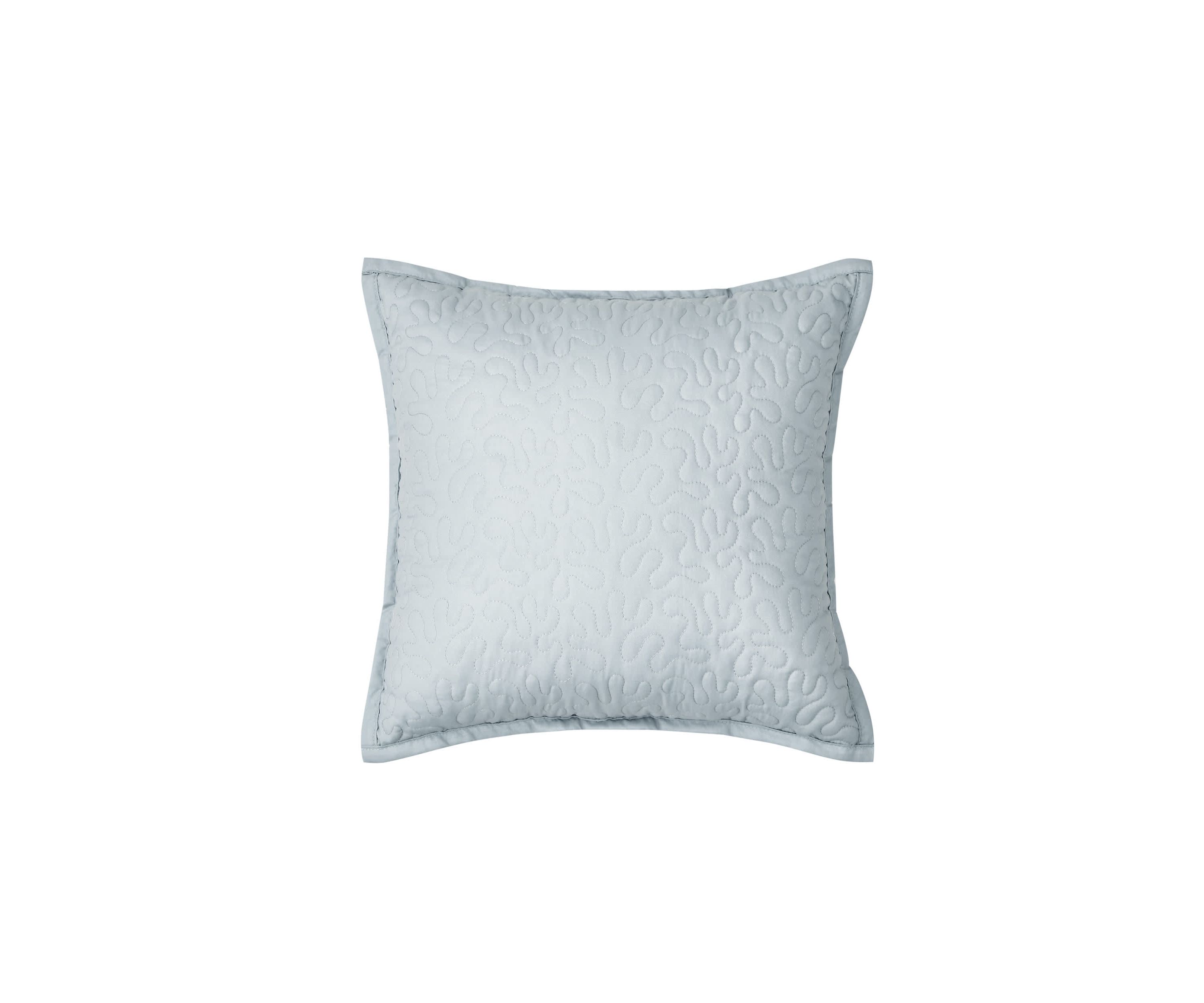 Evergreen 16" Square Quilted Decorative Throw Pillow