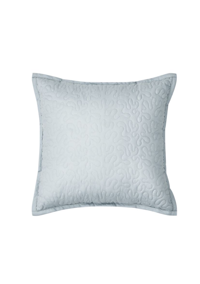 Evergreen 16" Square Quilted Decorative Throw Pillow