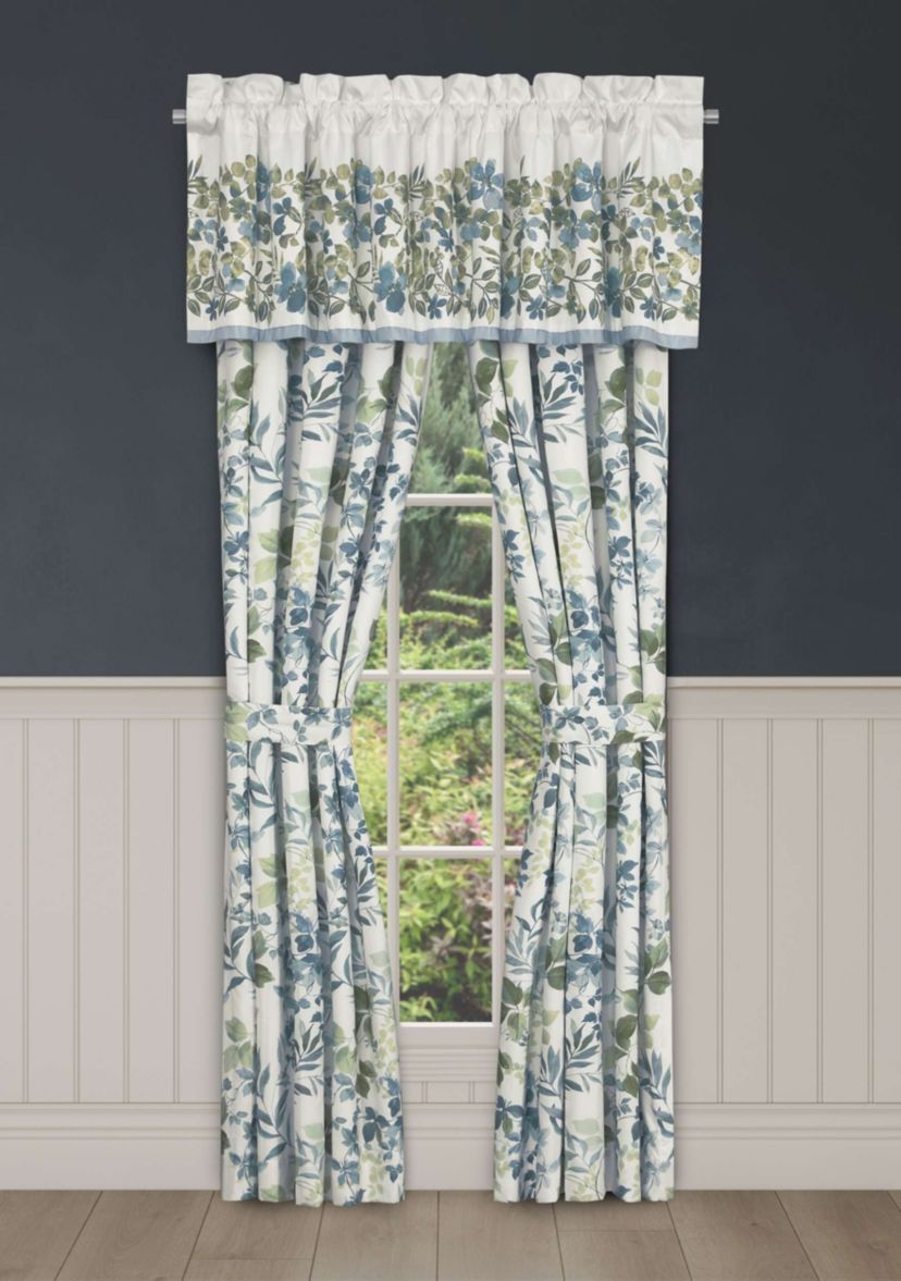 Evergreen Drapery Panel Pair
