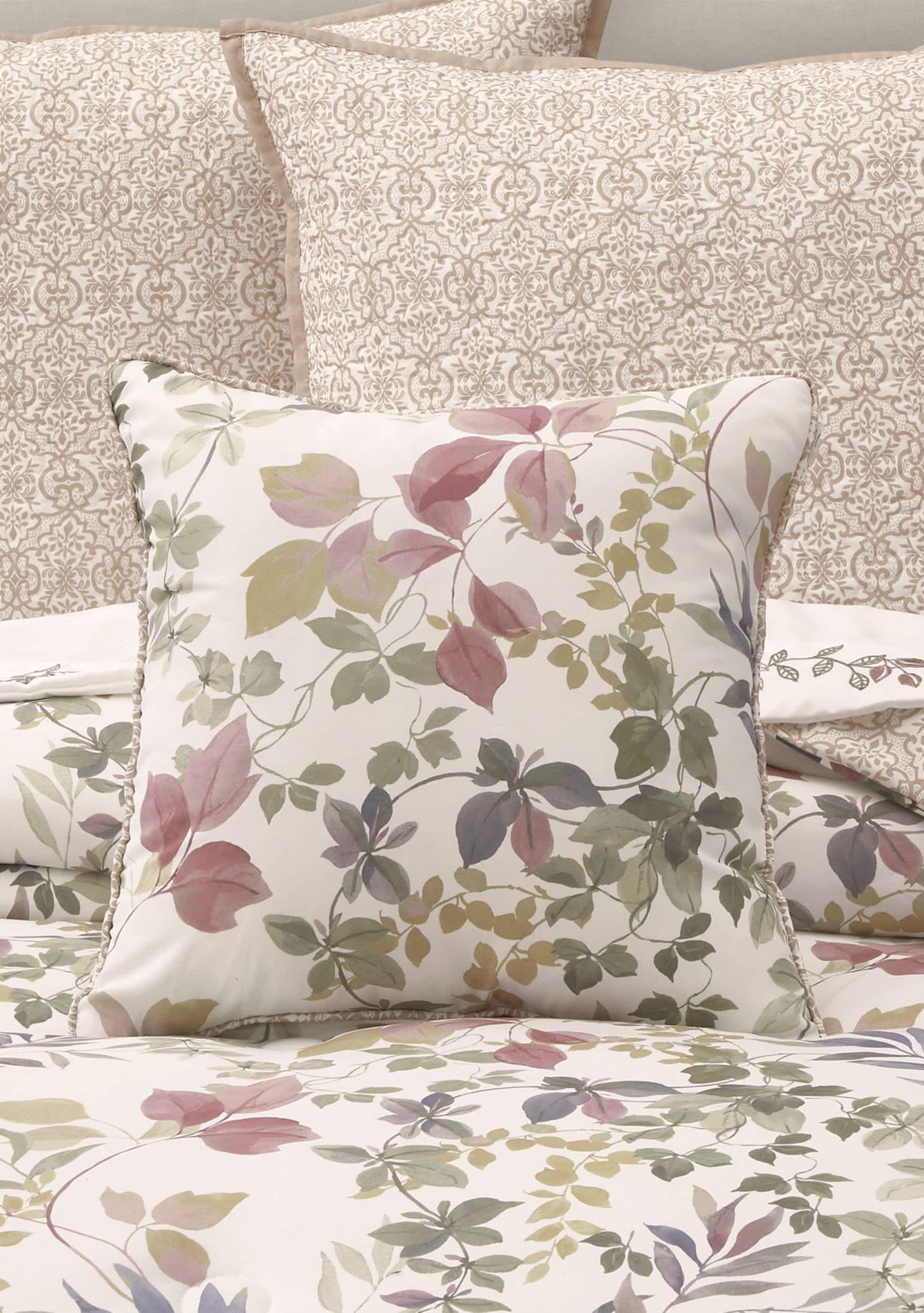 Rosewood 16" Square Decorative Throw Pillow