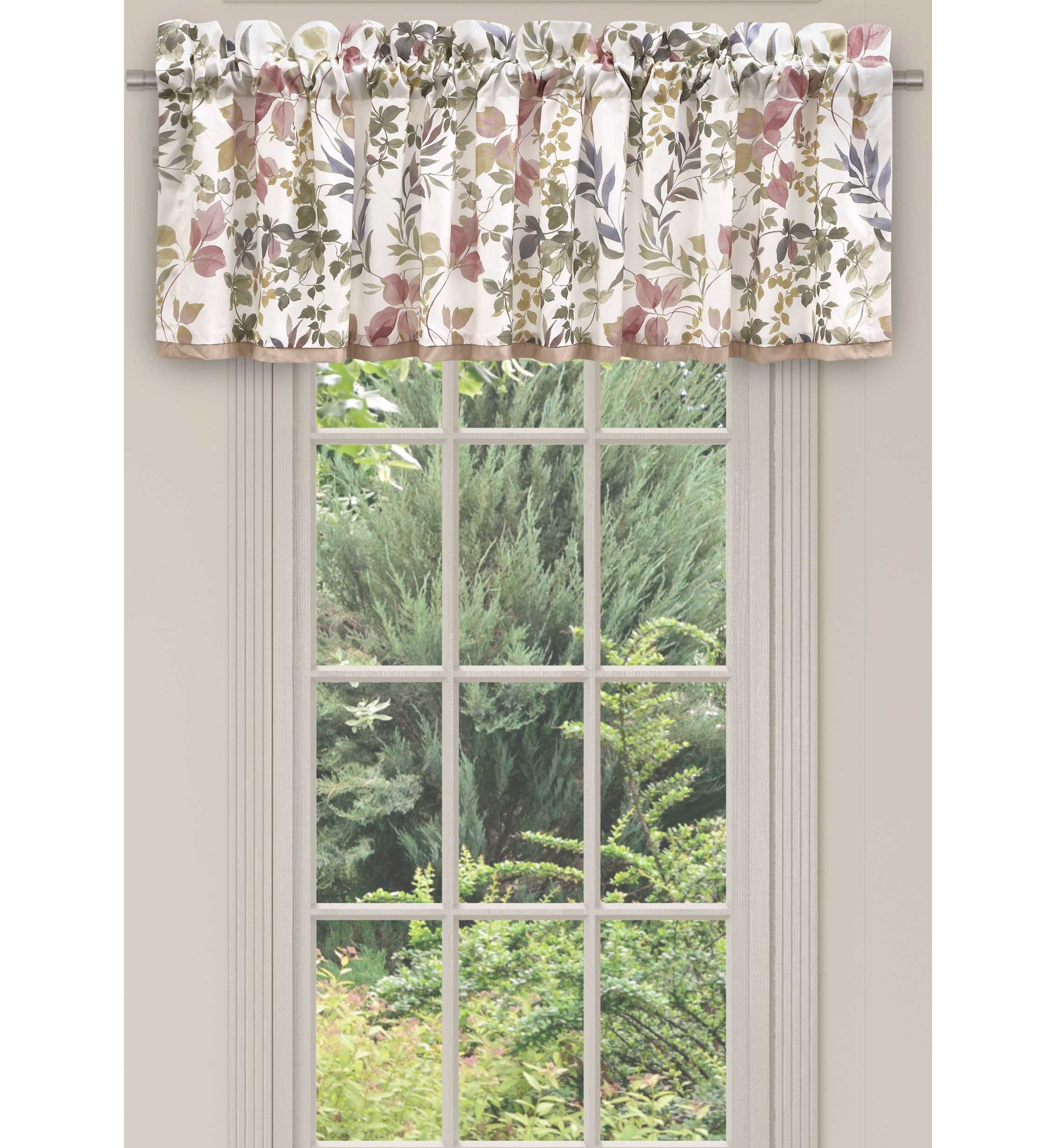 Rosewood Window Straight Valance
