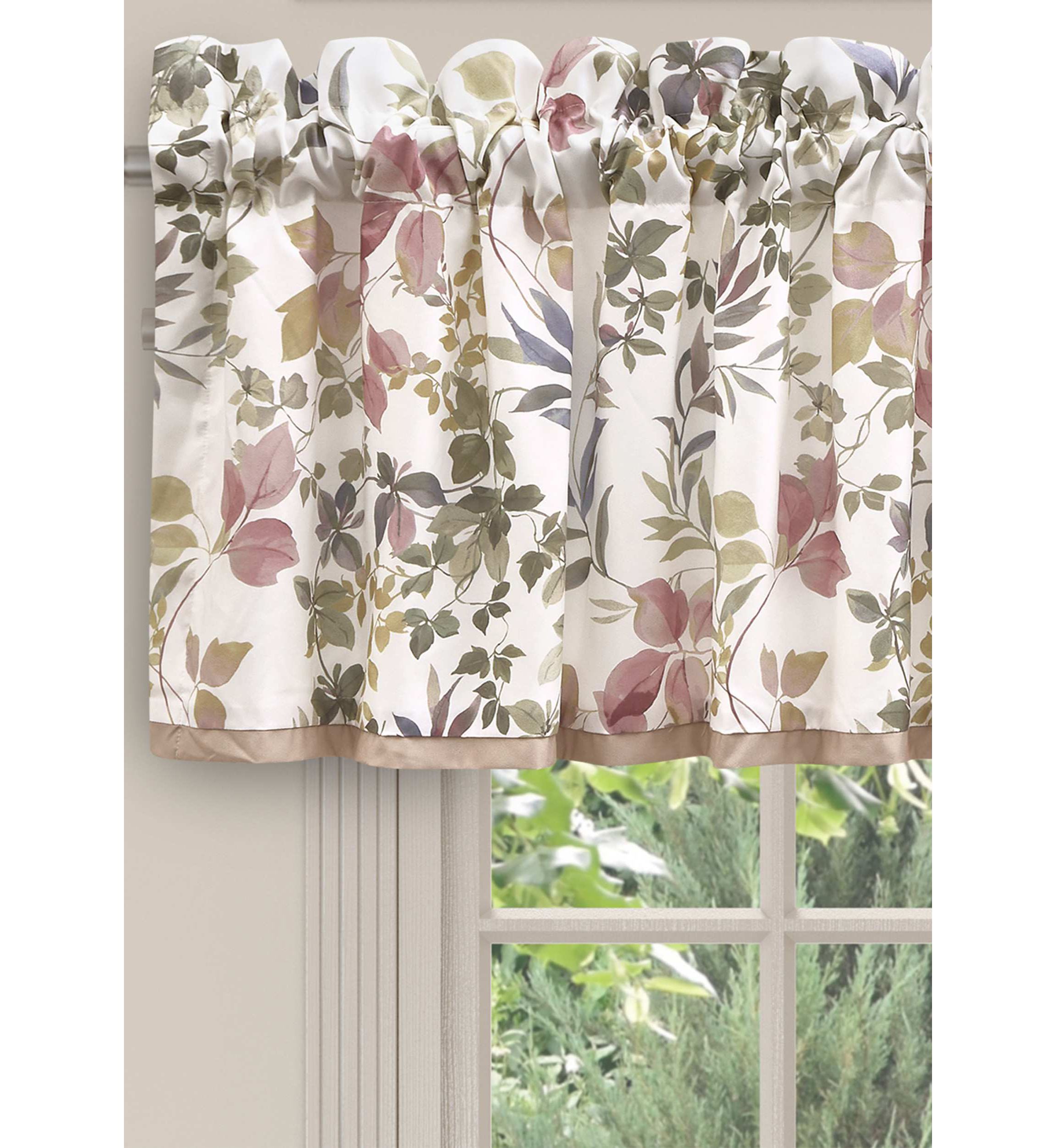 Rosewood Window Straight Valance