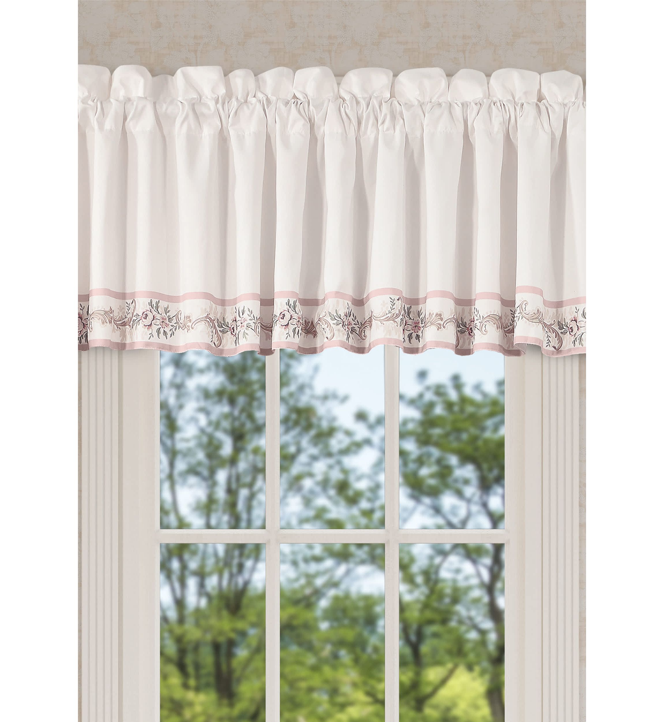 Avant Garden Window Straight Valance