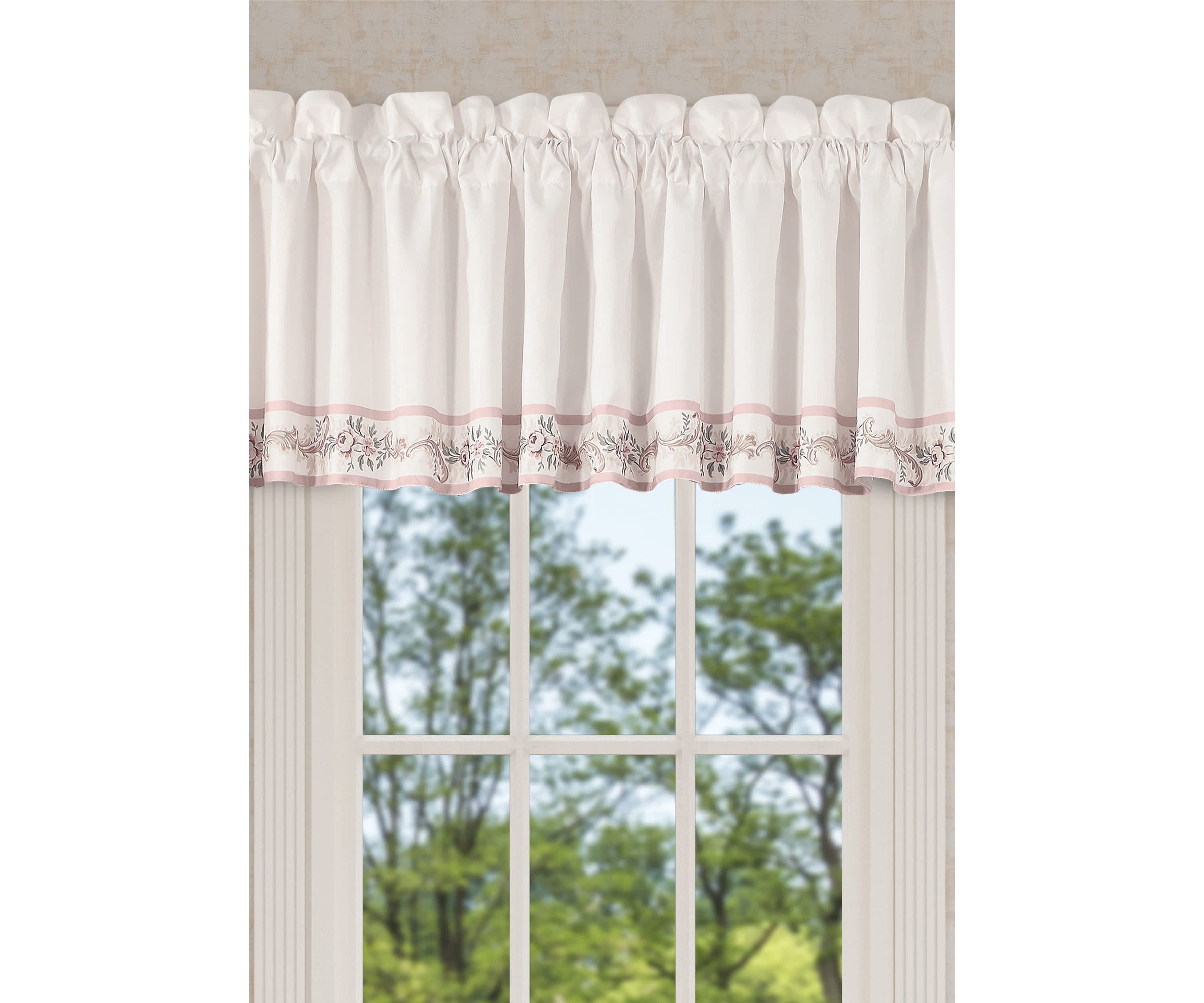 Avant Garden Window Straight Valance