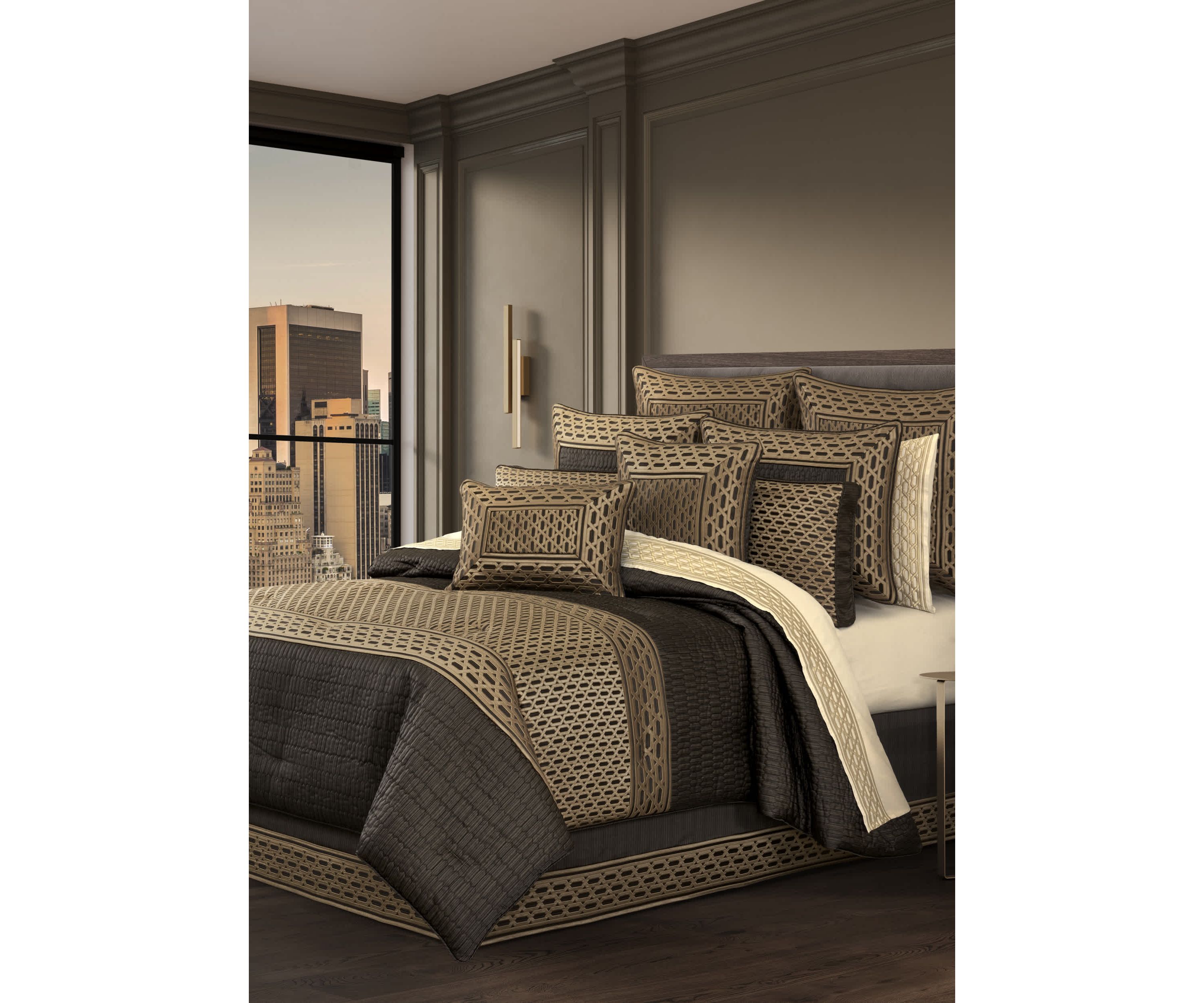 Metropolitan 20" Square Decorative Throw Pillow