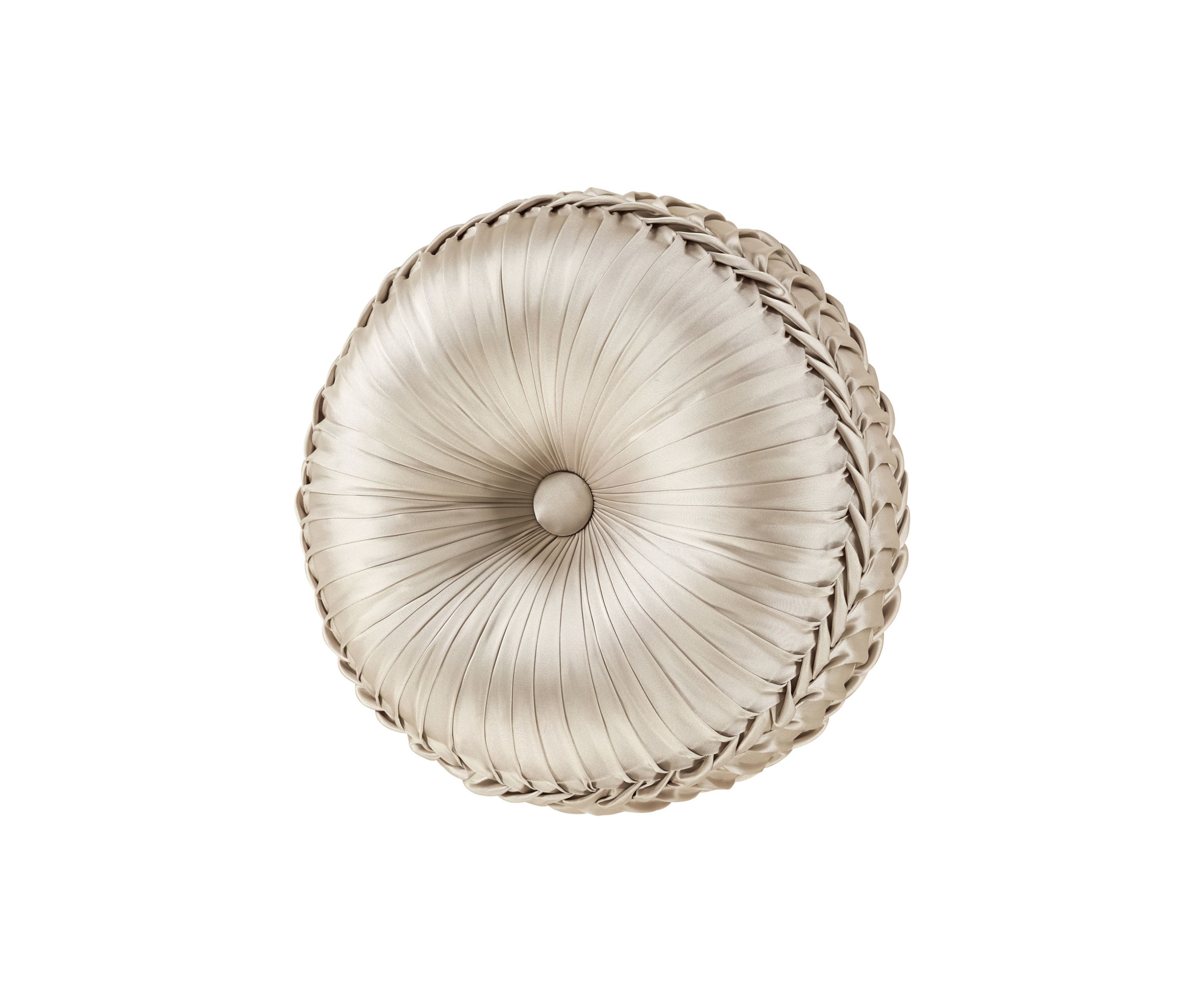 Pecora Tufted Round Decorative Throw Pillow