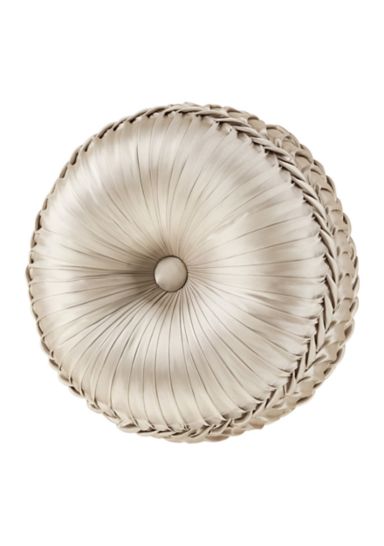 Pecora Tufted Round Decorative Throw Pillow